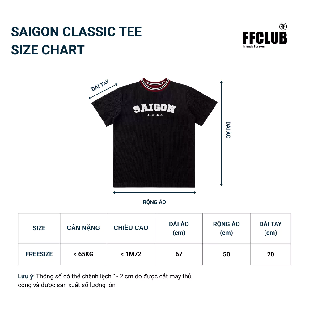 FFCLUB - Áo thun form Boxy WAFFLE SAIGON