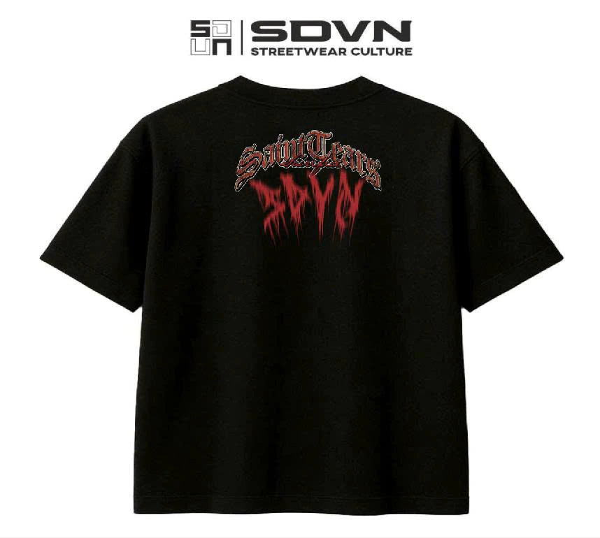 Áo Thun Form Big Boxy "Salvation Tee"100% cotton SDVN UNISEX Nam Nữ