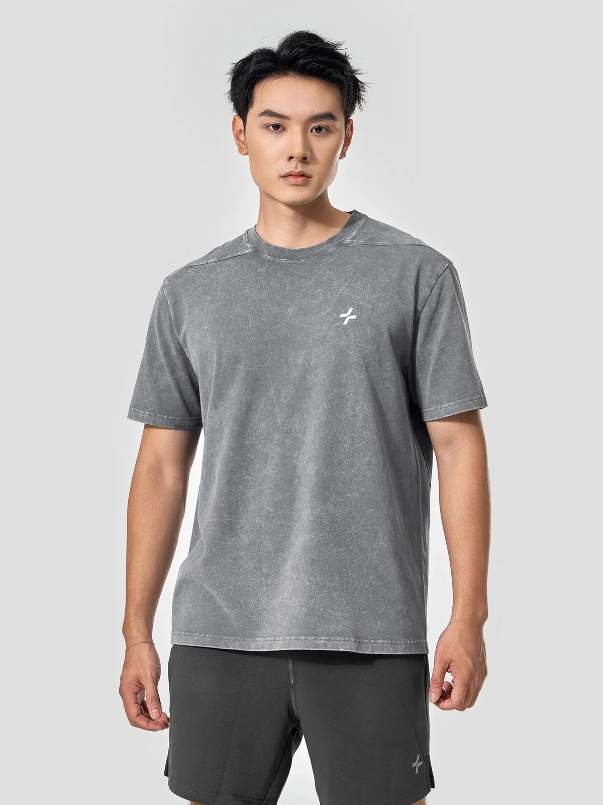 Áo thun thể thao nam tập Gym Cotton Oversize Comfort Washed thấm hút, thoáng mát, co giãn Coolmate