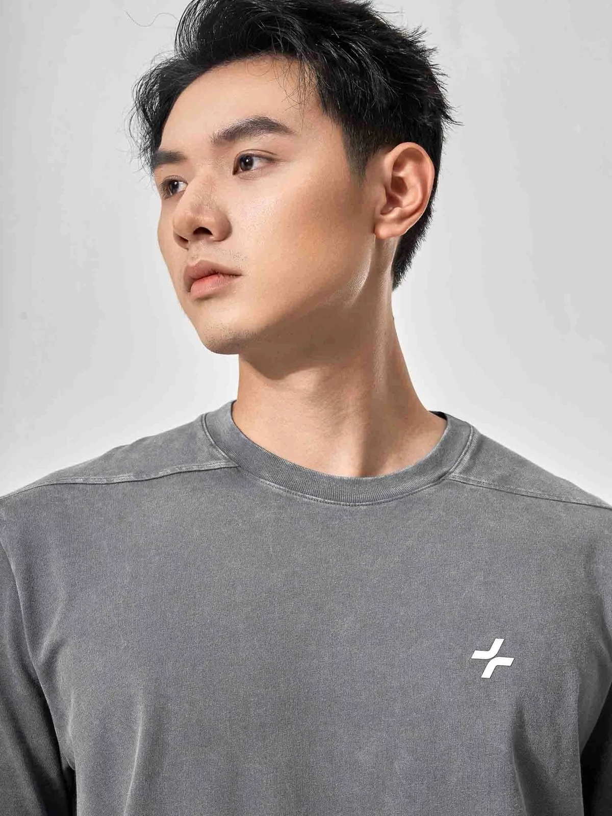 Áo thun thể thao nam tập Gym Cotton Oversize Comfort Washed thấm hút, thoáng mát, co giãn Coolmate