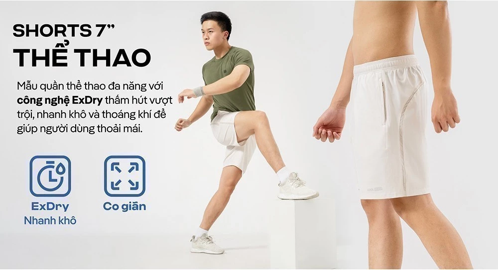 Set đồ bộ thể thao cầu lông Áo thun Graphic Racquet Sports và Quần đa năng thoải mái, nhanh khô Coolmate