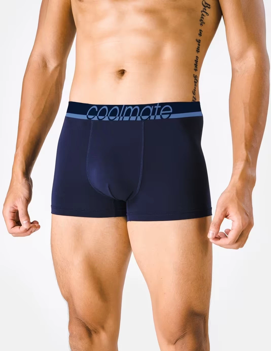 Quần lót nam Bamboo Trunk phối cạp Logo Coolmate