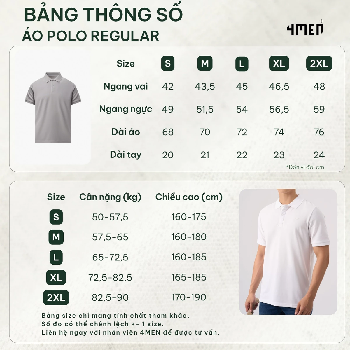 Áo polo nam trơn basic 4MEN PO137 vải tổ ong thấm hút mồ hôi, thoáng mát, mềm chống nhăn, co giãn