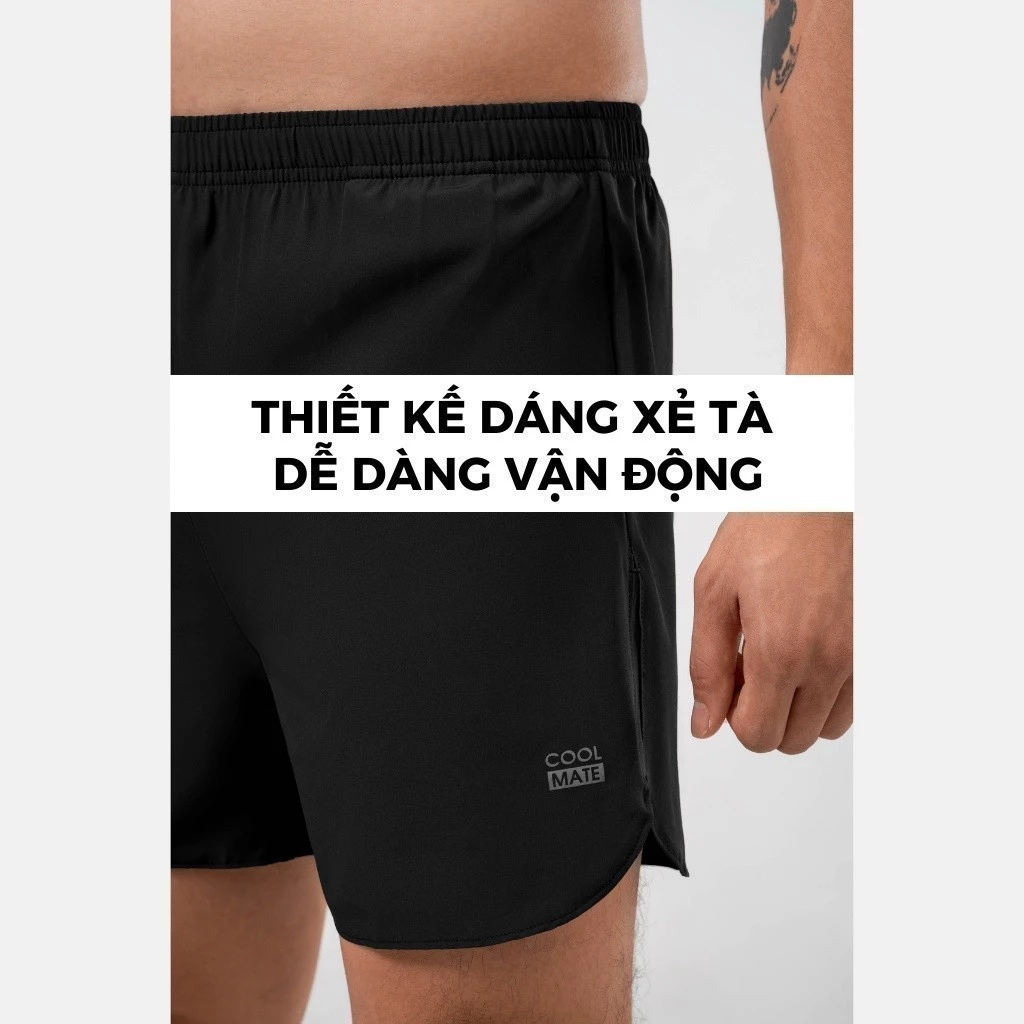 Set đồ chạy bộ Áo Thun Nam thể thao Graphic và Quần short Maxcool thoáng khí Coolmate