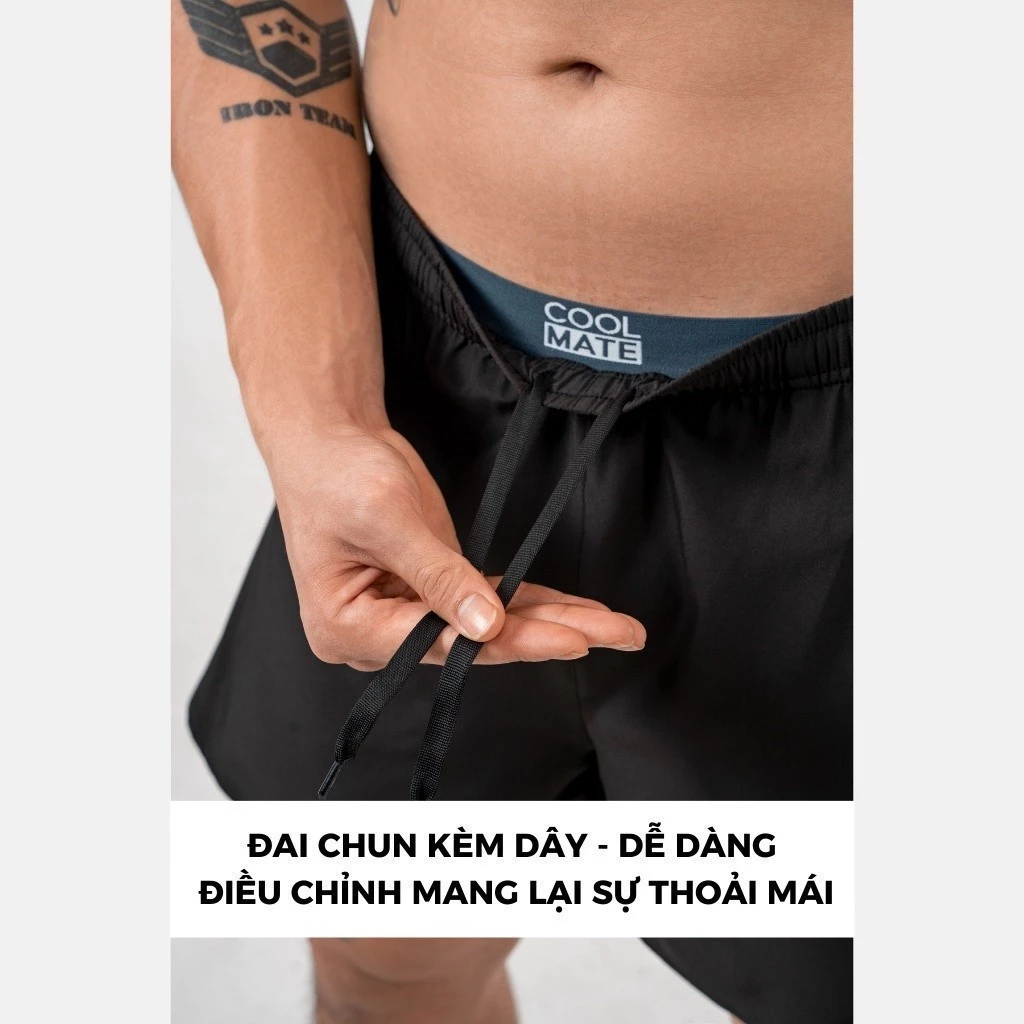Set đồ chạy bộ thể thao Áo thun chạy bộ Advanced Vent Tech + Quần short Maxcool Coolmate