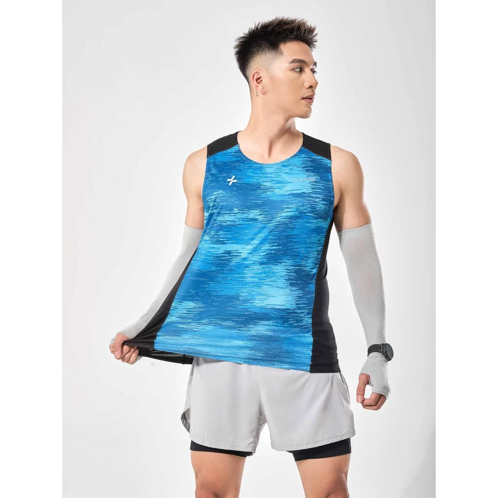 Set đồ chạy bộ thể thao Áo Singlet Advanced Vent Tech và Quần Maxcool thoáng khí Coolmate