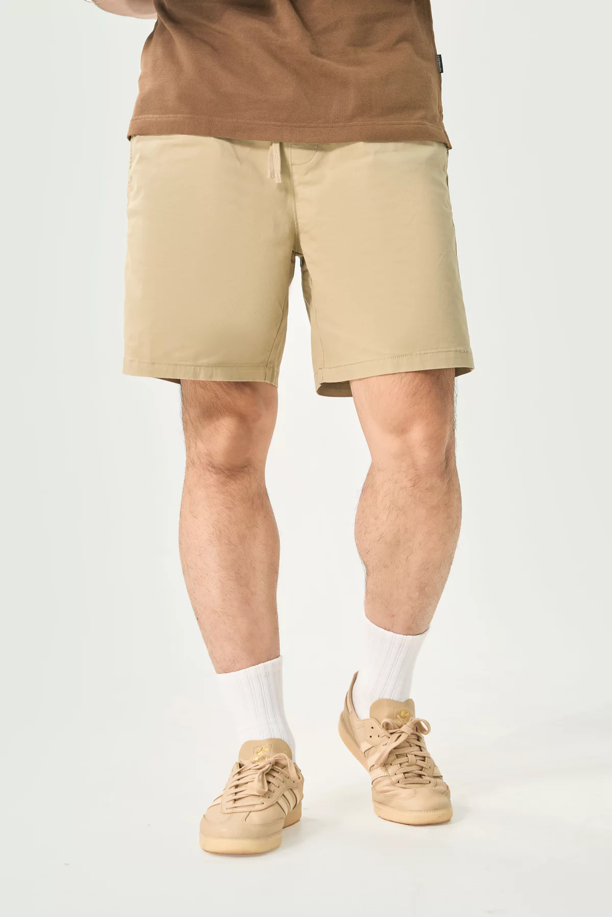 Quần short Chino nam 7inch co giãn, thấm hút tốt, quần đùi dạo phố, du lịch Coolmate