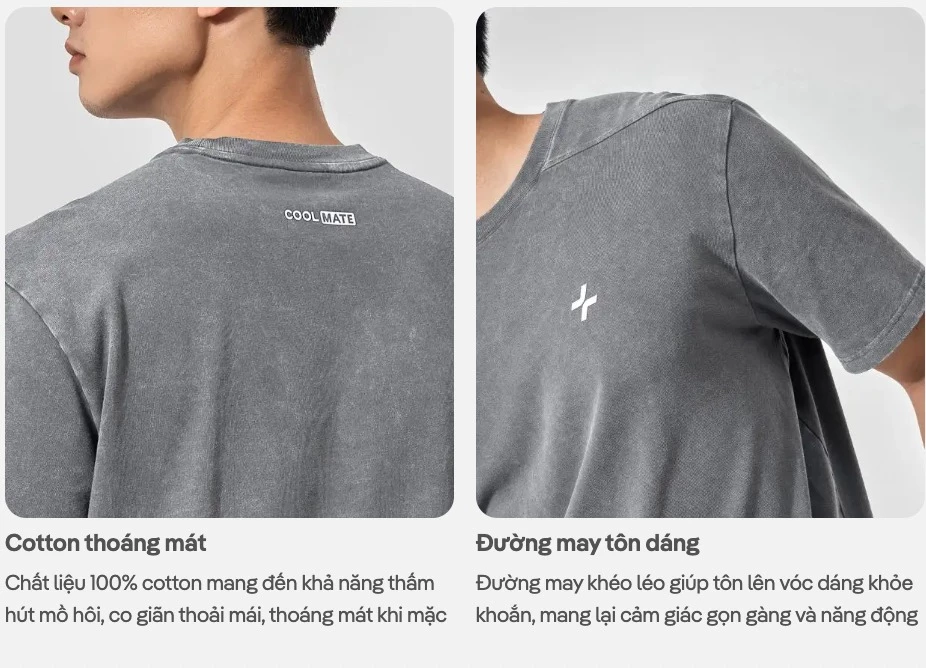 Set thể thao pickleball Áo Training Comfort và shorts 7inch thoáng khí, set đa năng Coolmate