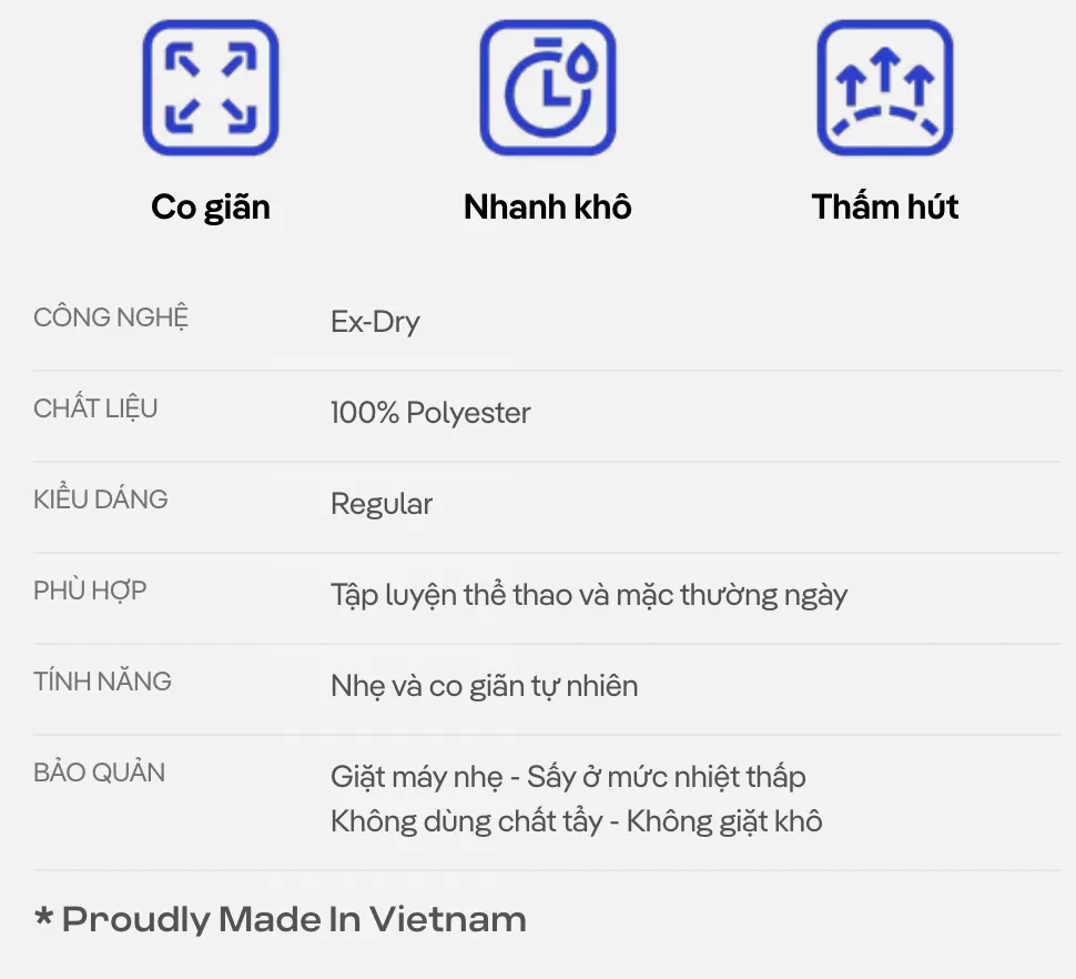 Quần shorts thể thao 6 inch đai siêu co giãn, thoáng khí, quần đùi đa năng Pickleball Coolmate