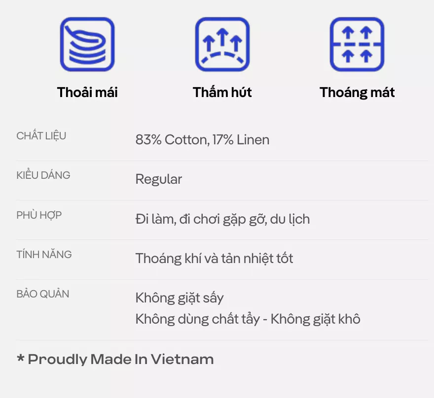 Áo Polo nam Premium Cotton Linen, áo thun có cổ bản nâng cấp vải mềm mại, thoải mái, thấm hút tốt Coolmate