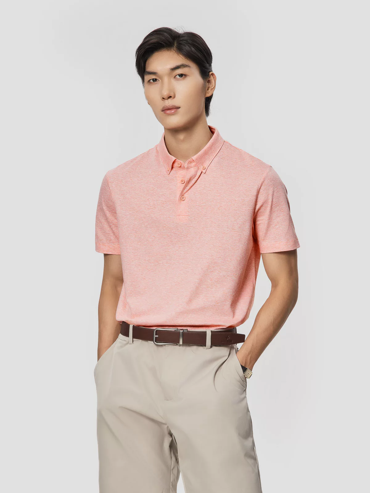Áo Polo nam Premium Cotton Linen, áo thun có cổ bản nâng cấp vải mềm mại, thoải mái, thấm hút tốt Coolmate