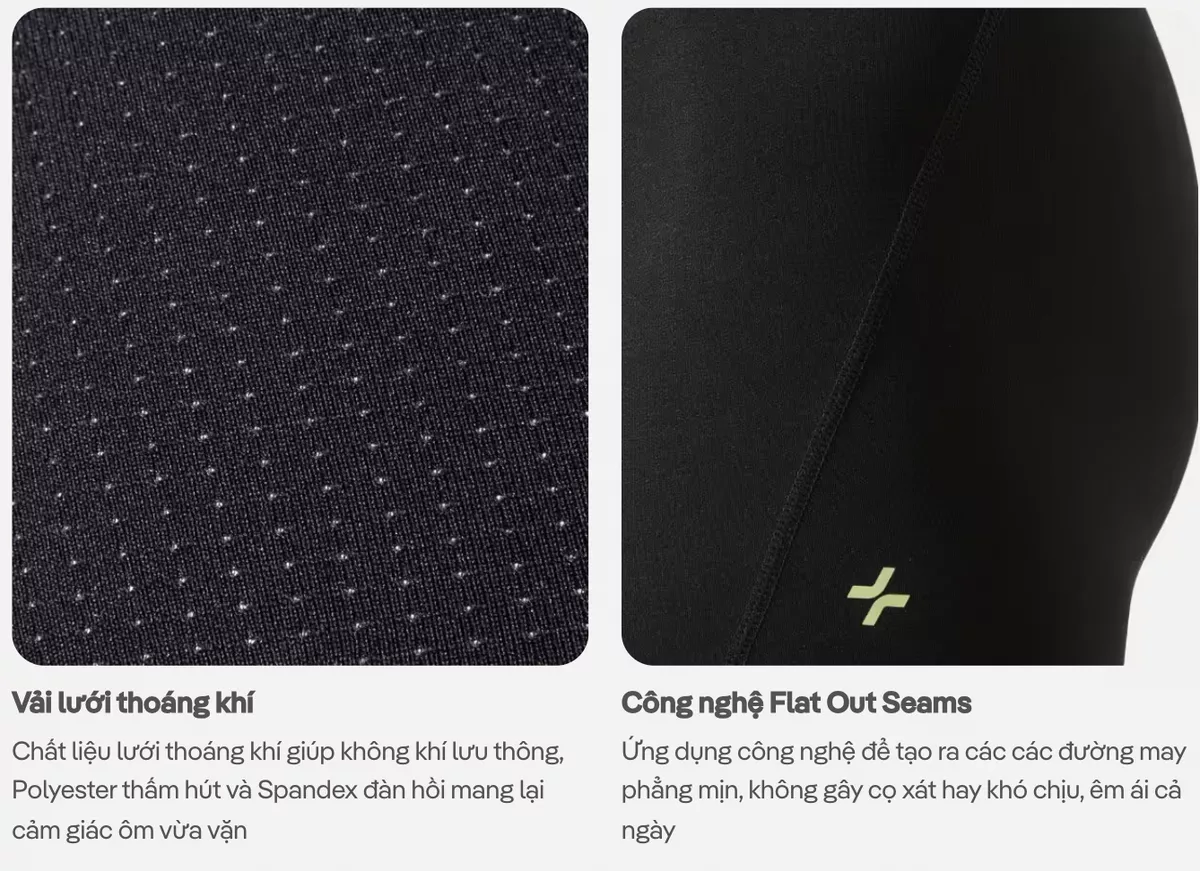 Combo 3 Quần Lót Nam Trunk AirMax Mesh Thoáng mát, Nhanh Khô, Co giãn - Coolmate