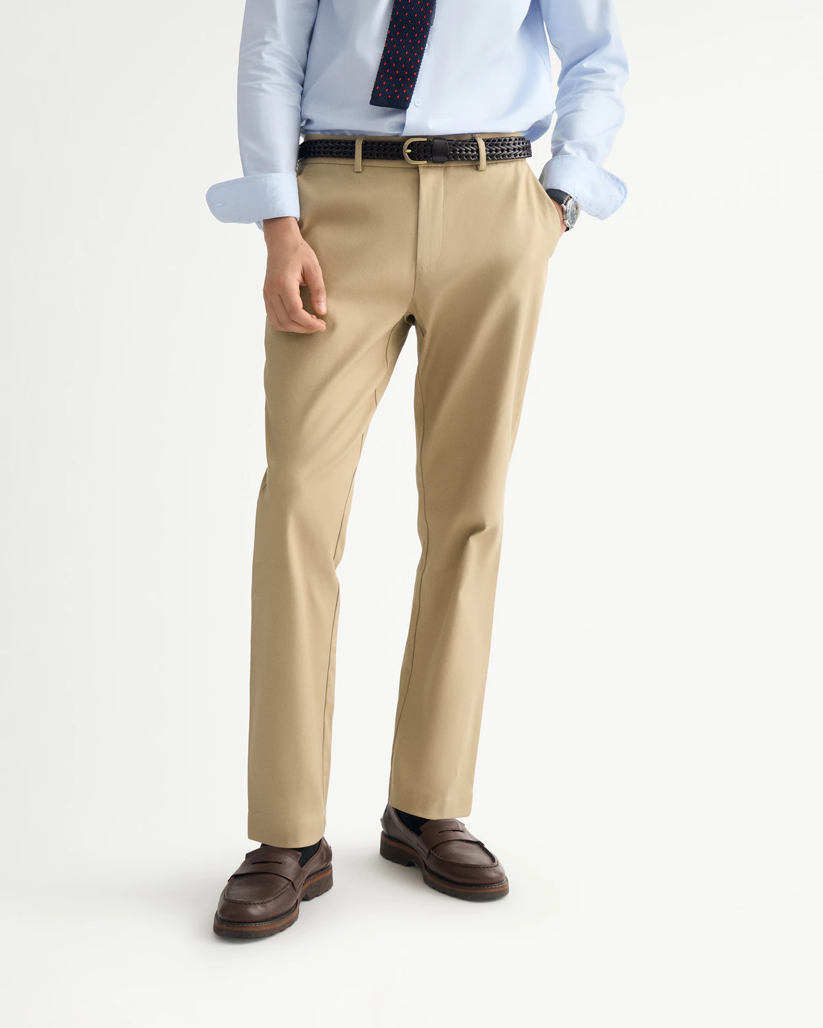 [UP TO 20%++] Quần Kaki Nam Trơn Form Slim - Routine 10S25PCA001
