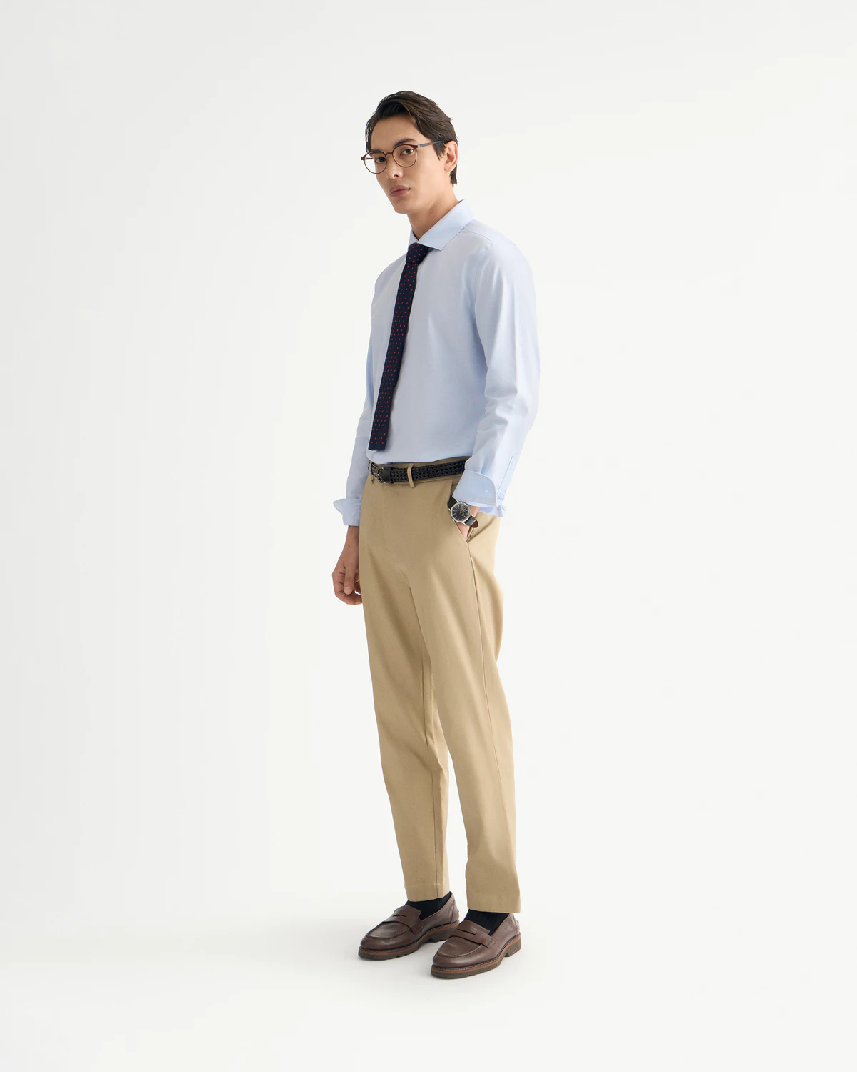 [UP TO 20%++] Quần Kaki Nam Trơn Form Slim - Routine 10S25PCA001