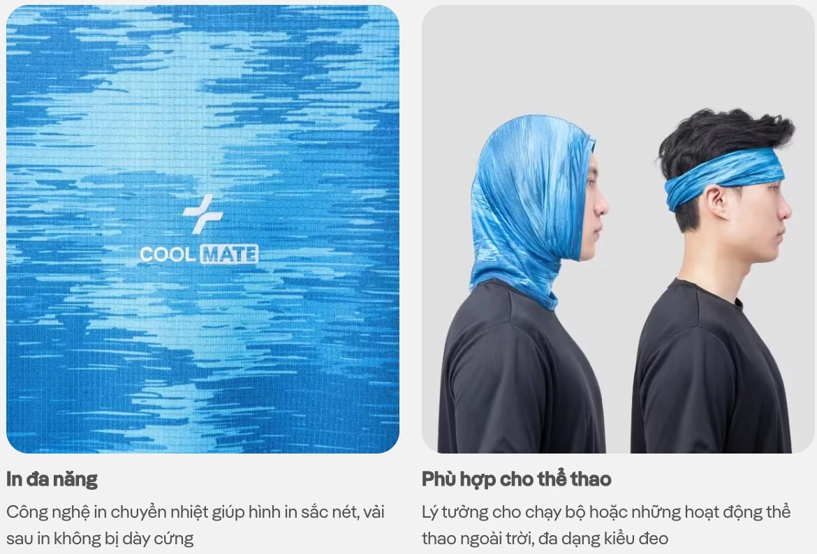 Gaiter chạy bộ đa năng Graphic Coolmate