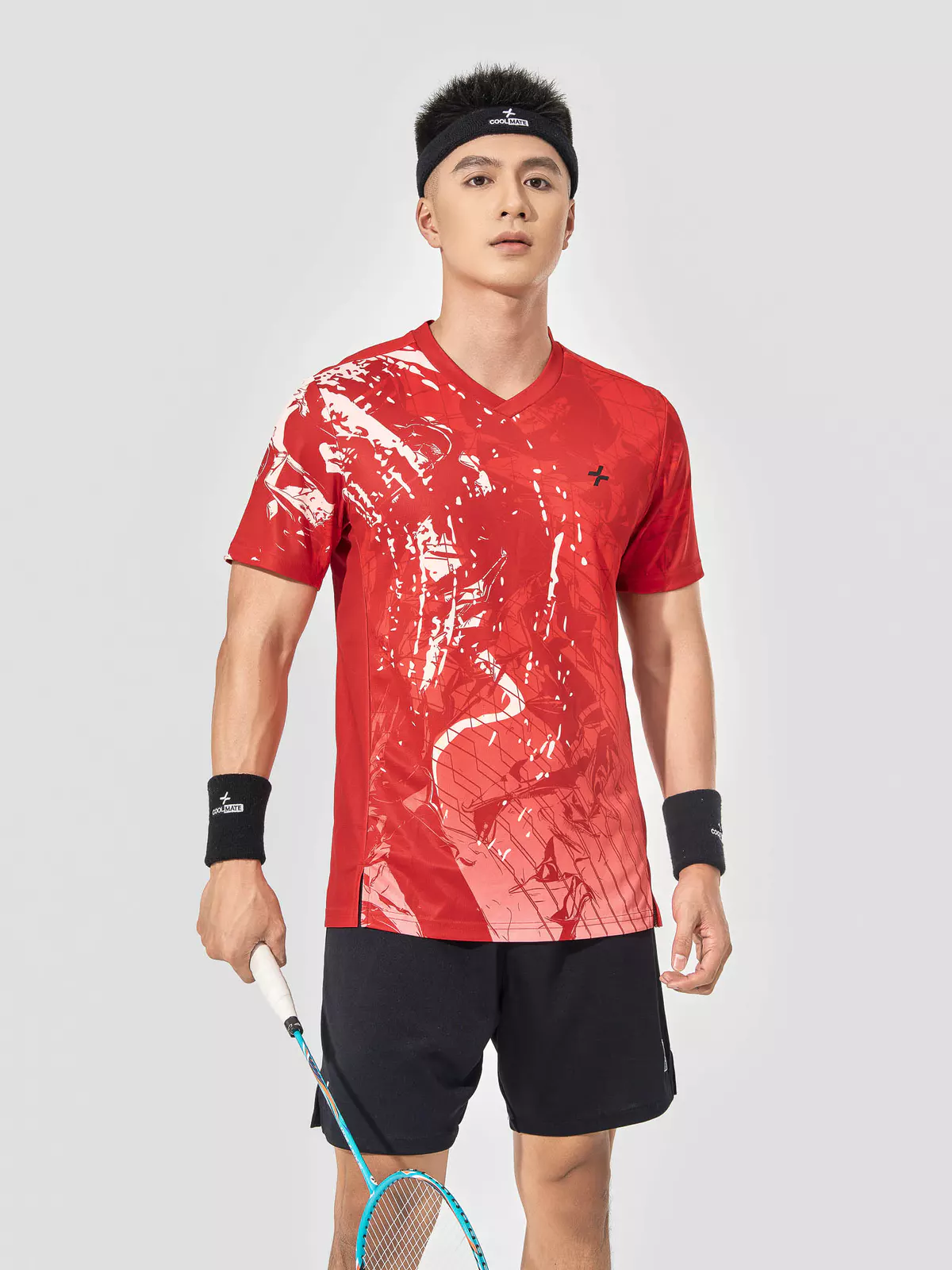 Áo thun thể thao nam cầu lông, Pickleball IN Abstract Graphic thấm hút, nhanh khô, thoáng khí Coolmate