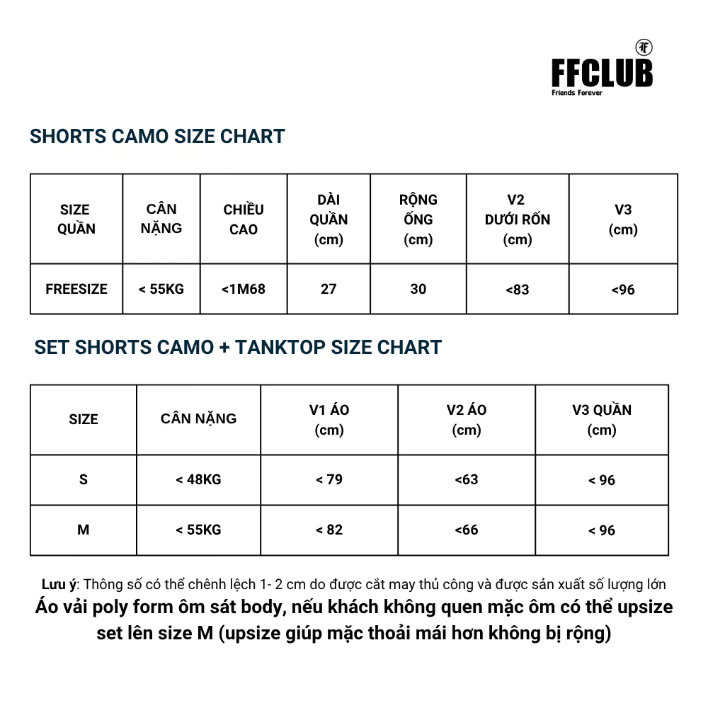 Áo ba lỗ đi kèm Quần nỉ cua Camo FFCLUB