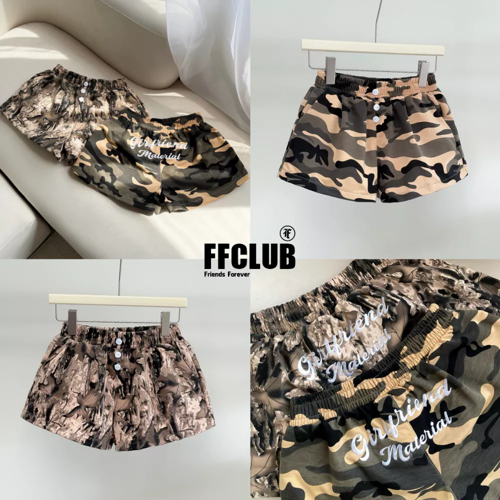 Áo ba lỗ đi kèm Quần nỉ cua Camo FFCLUB