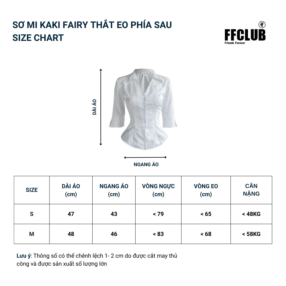[CÓ MÃ NHIỀU TRONG LIVE] Áo Sơ mi Kaki FAIRY FFCLUB có thắt eo phía sau tôn dáng