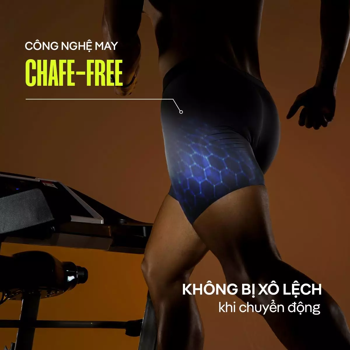 Quần lót nam thể thao chạy bộ Fast & Free Run công nghệ Không Đường May êm ái Coolmate