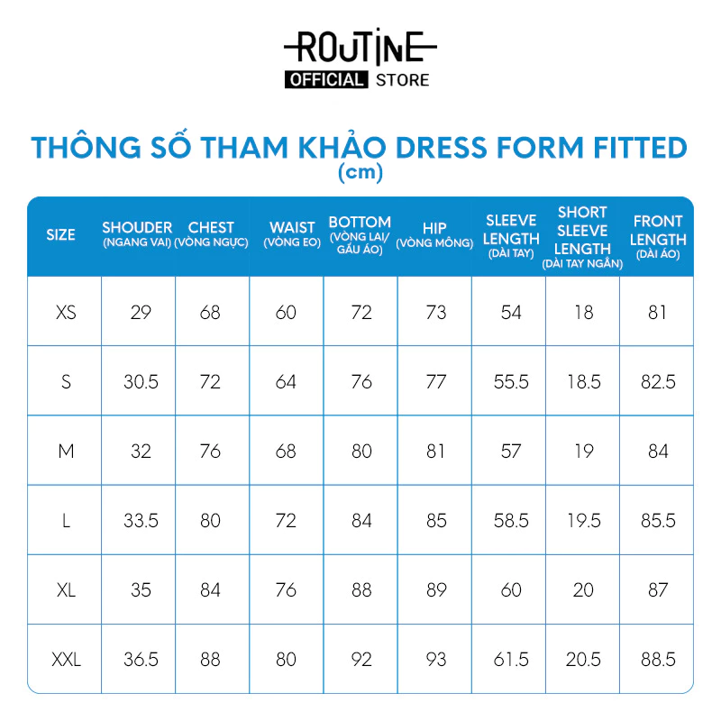 Đầm Thun Tay Dài Nữ Cổ V Form Fitted - Routine 10F25DREW002