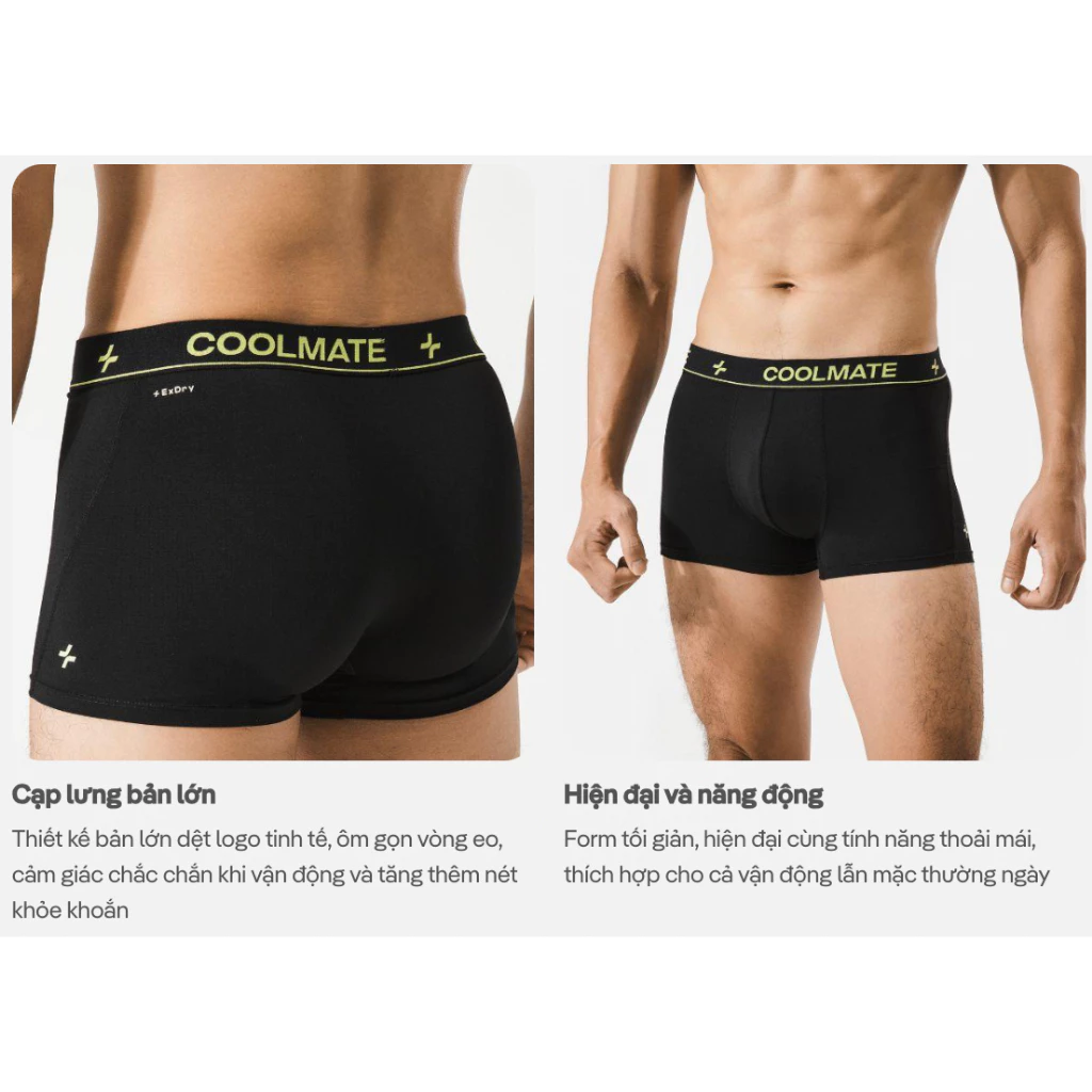 Quần Lót Nam Trunk AirMax Mesh Thoáng mát, Nhanh Khô, Co giãn - Coolmate