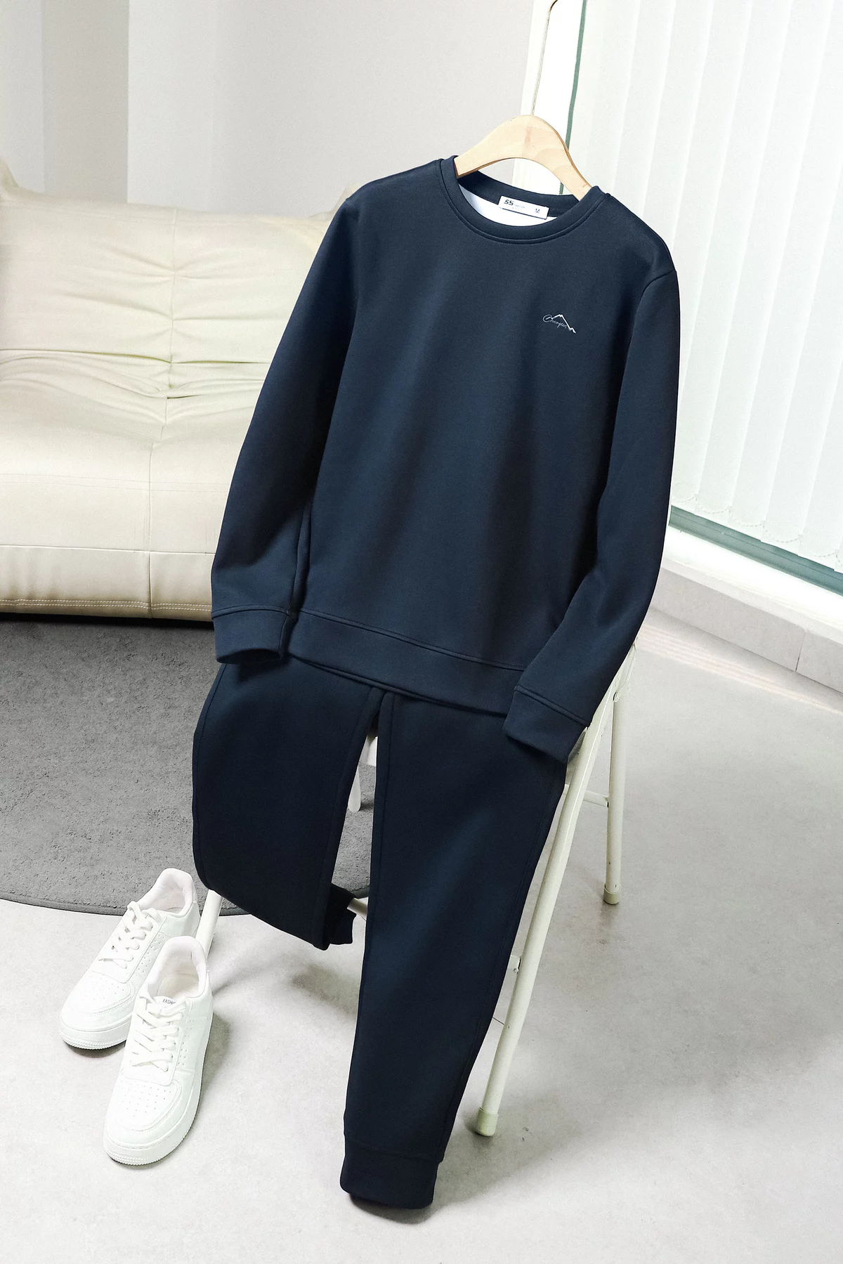 Bộ Quần Áo Nỉ Nam Mùa Đông 5S FASHION CHAMPION Dày Dặn, Giữ Ấm, Thêu Tinh Tế 01-MBNIR5013