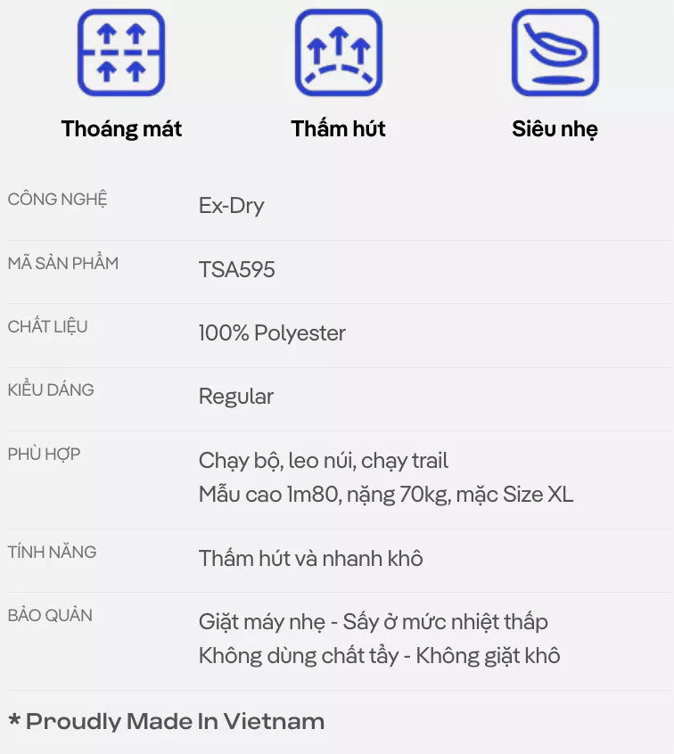 [MUA 2 GIẢM 5%]Áo Thun TShirt thể thao nam chạy bộ Running Essentials siêu nhẹ, nhanh khô, thoáng mát Coolmate