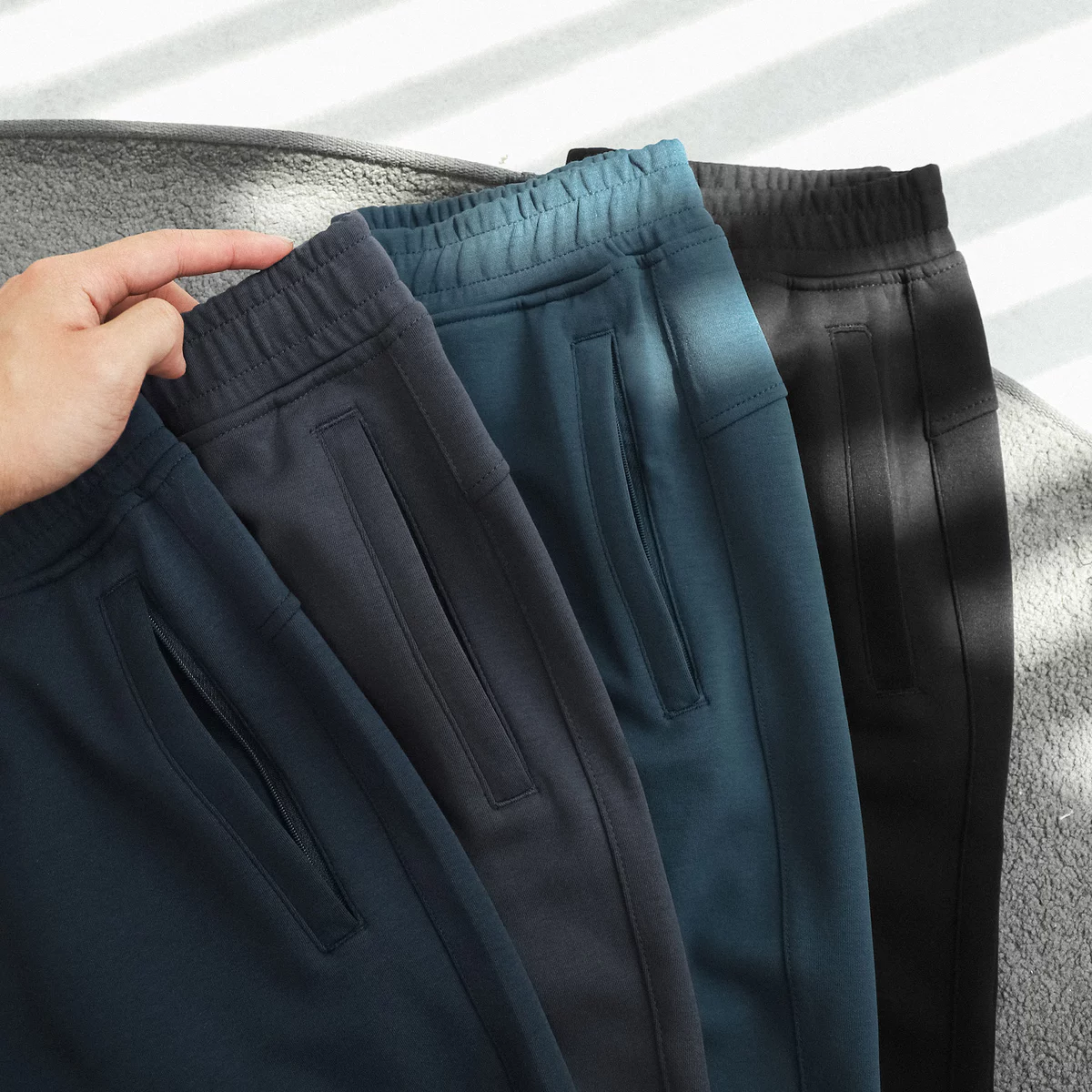 Bộ Nỉ Khóa Nam S-WARM 5S FASHION Phối Line Khỏe Khoắn, Chất Nỉ Cao Cấp, Ấm Áp 01-MBNKR5027