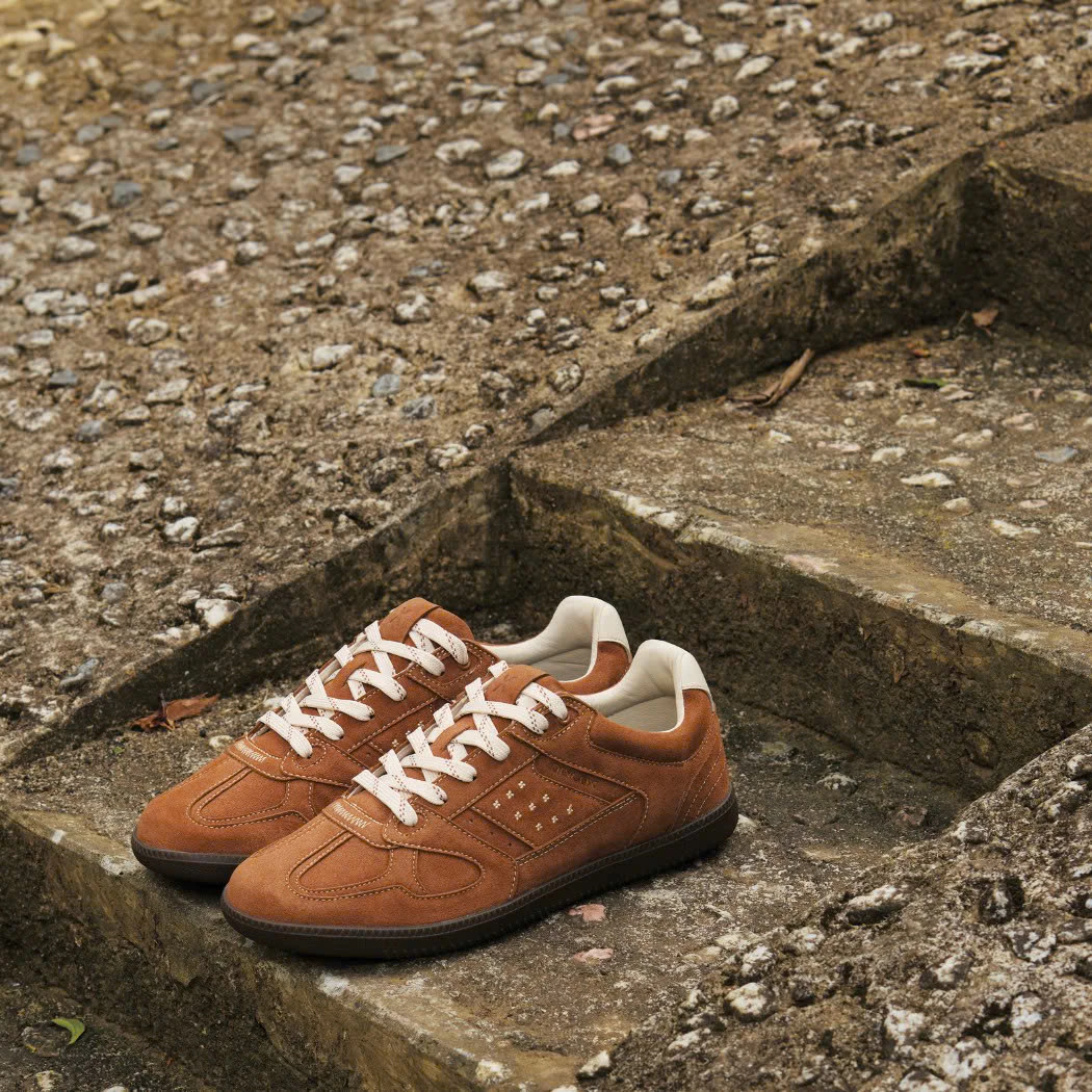 Giày Sneaker Nam Nữ Da Suede Cao Cấp Dincox Shoes DC50 RUSTY