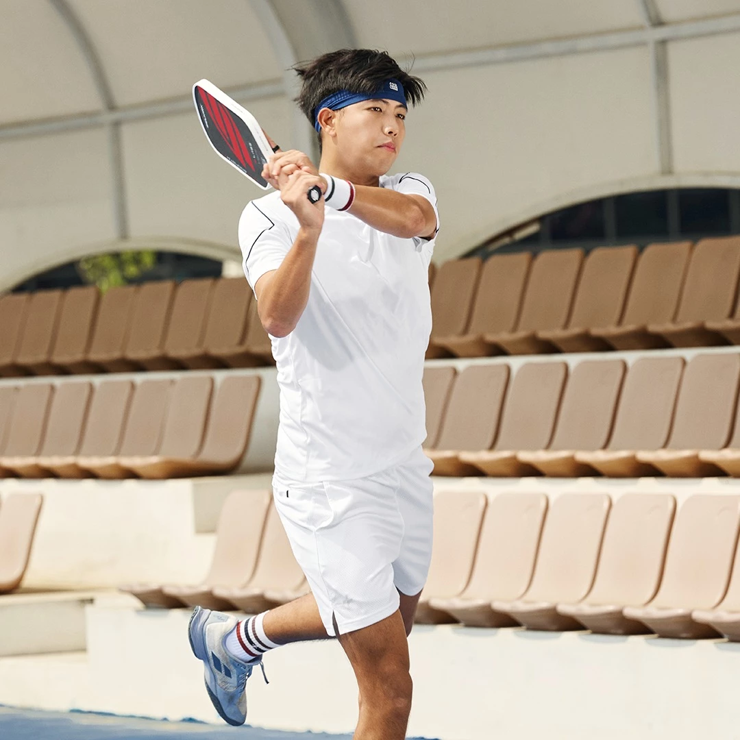 Set thể thao nam Pickleball Áo Dinkshot thun cổ V + Quần short Exdry thoáng khí Coolmate