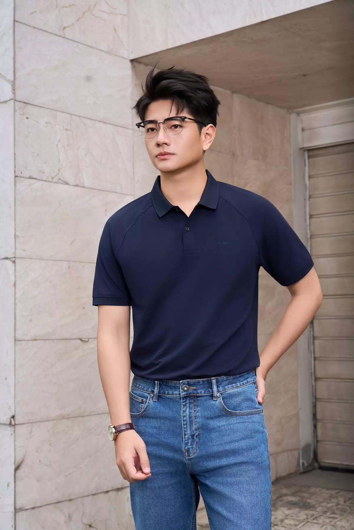 Combo 2 Áo Polo Nam RAGLAN 5S FASHION, Mềm Mát, Lịch Lãm, Sang Trọng 2C-M0APC26100