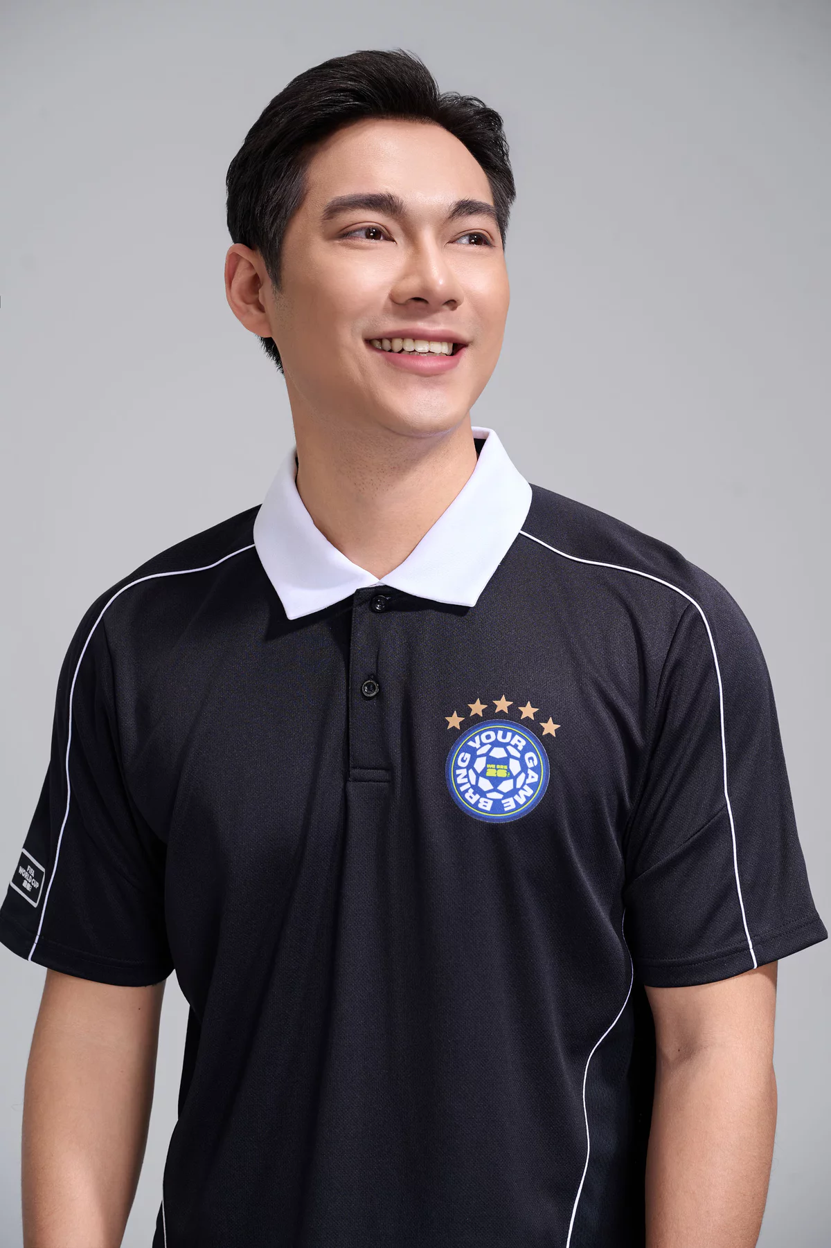[VOUCHER 45%]Áo polo nam phối bo cổ Exdry Performance World Cup, áo đa năng thể thao, áo mặc hàng ngày COOLMATE