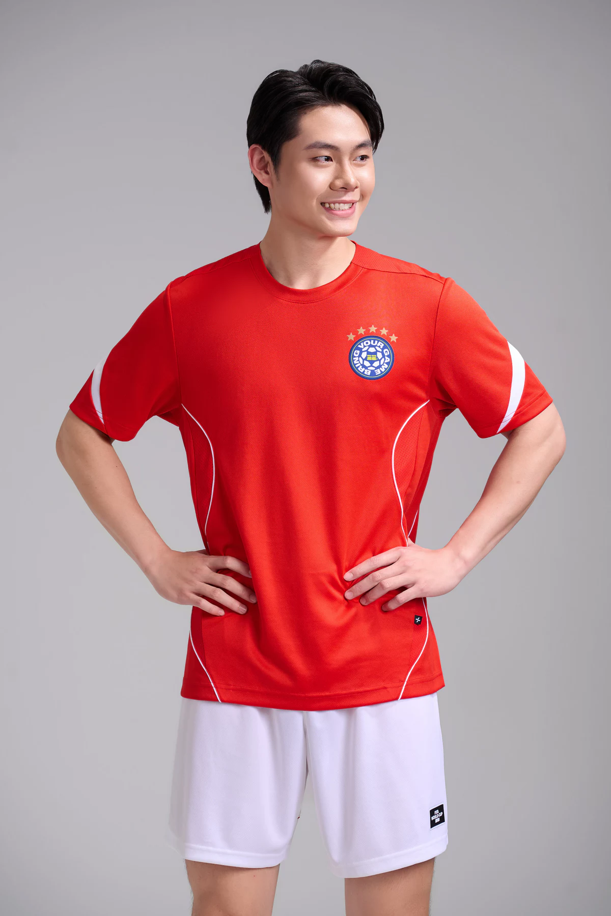 Áo thun thể thao nam phối tay Exdry Performance World Cup, Áo đội tuyển Argentina, Brazil, BĐN đa năng