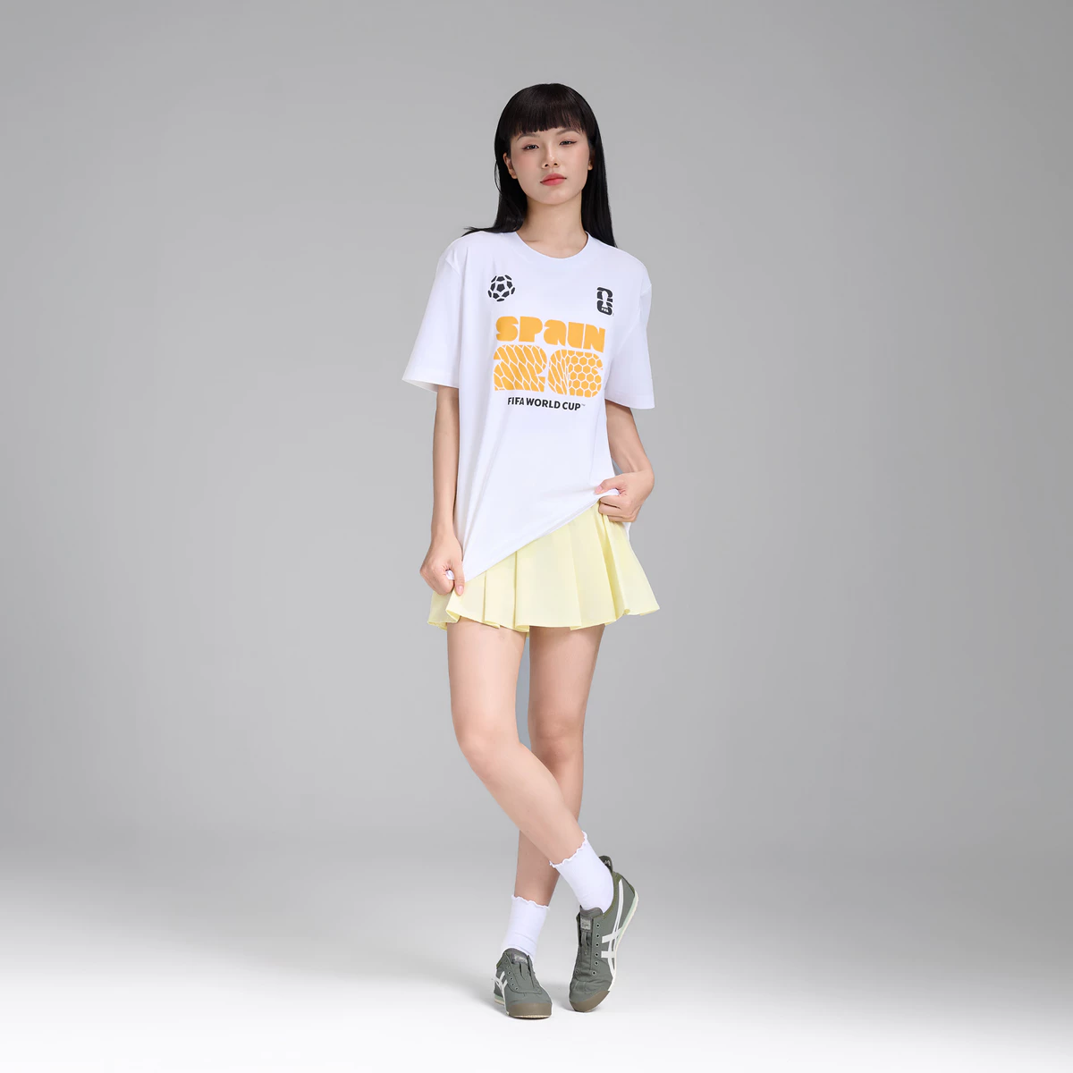 Áo thun Tshirt nam nữ Cotton Compact World Cup Spain Edition 26, Áo cổ vũ đội tuyển Tây Ban Nha