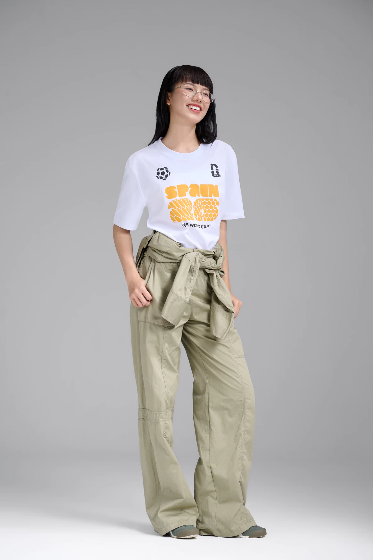 Áo thun Tshirt nam nữ Cotton Compact World Cup Spain Edition 26, Áo cổ vũ đội tuyển Tây Ban Nha