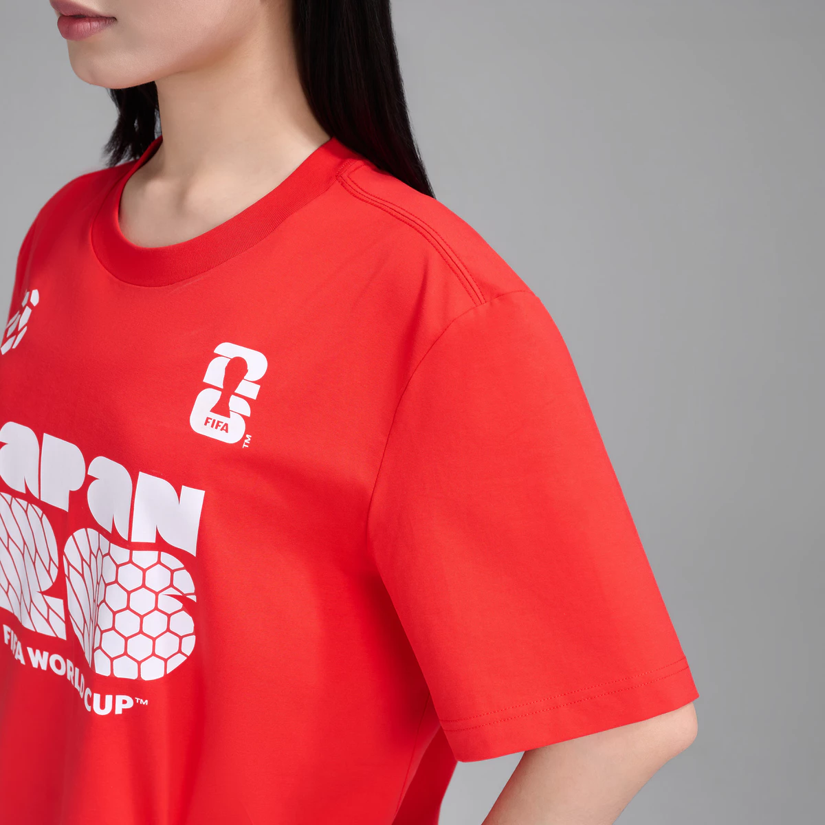 Áo thun Tshirt nam nữ Cotton Compact World Cup Japan Edition 26, Áo cổ vũ đội tuyển Nhật thoáng khí