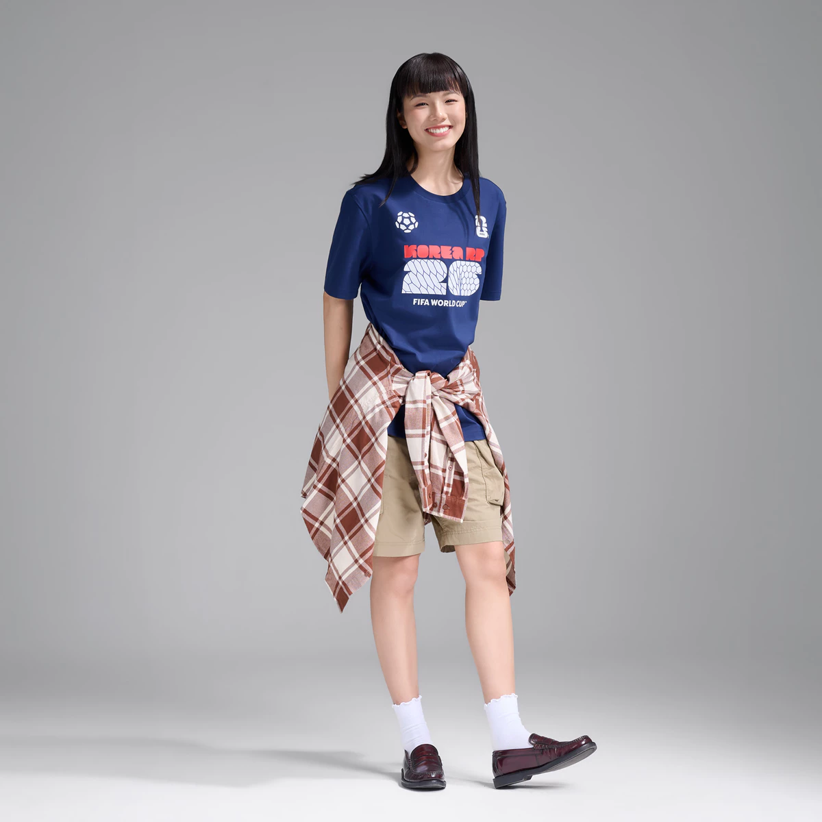 [VOUCHER 45%]Áo thun Tshirt nam nữ Cotton Compact World Cup Korea Edition 26, Áo cổ vũ đội tuyển Hàn Quốc