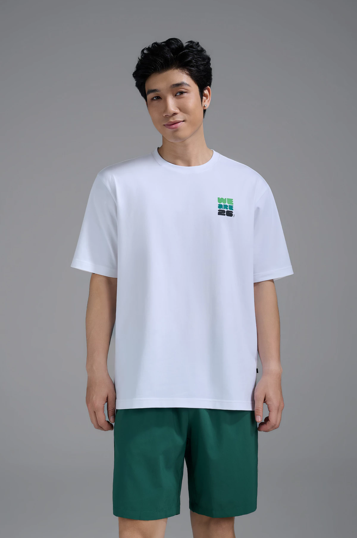 [VOUCHER 45%]Áo thun Tshirt nam nữ Relaxed Fit Cotton Compact World Cup The Goal Canvas