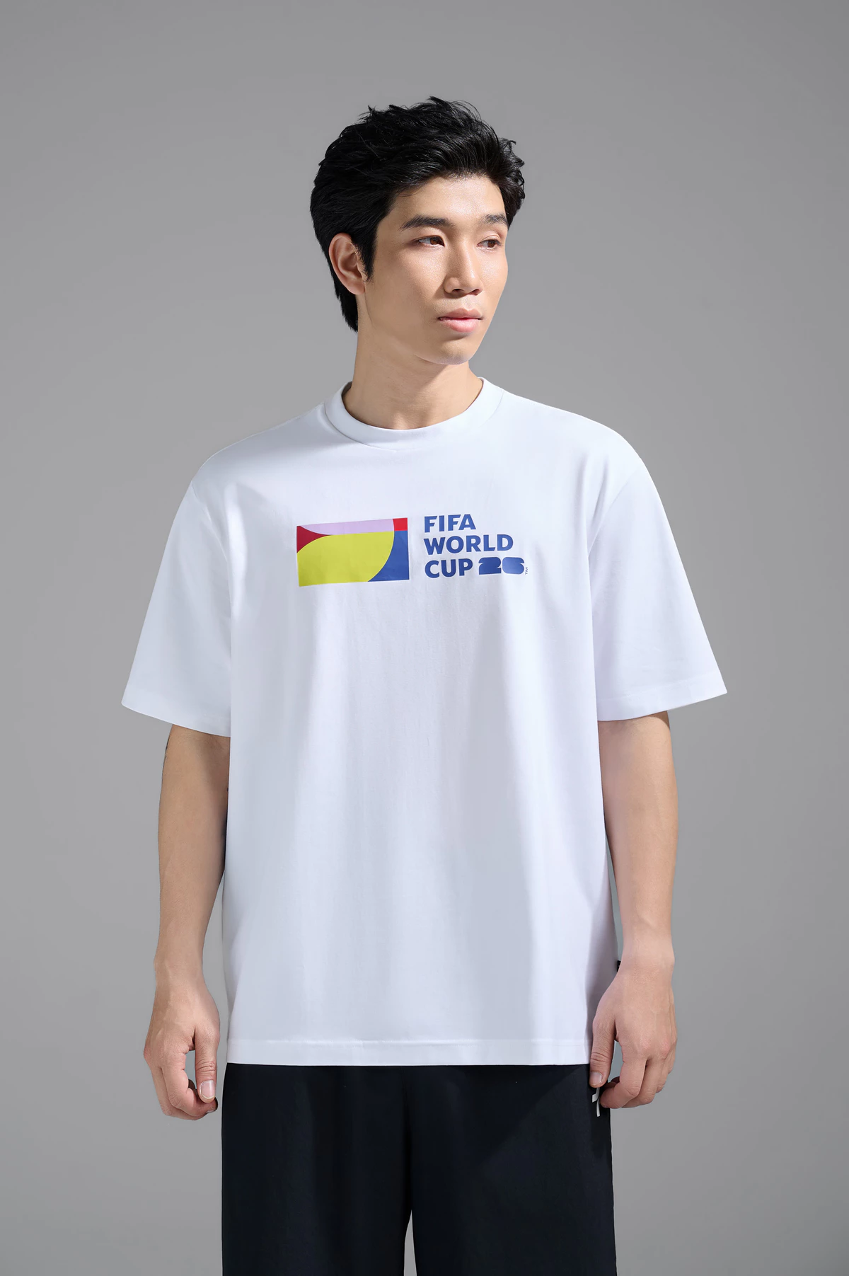 [VOUCHER 45%]Áo thun Tshirt nam nữ Relaxed Fit Cotton Compact World Cup Unity Bar