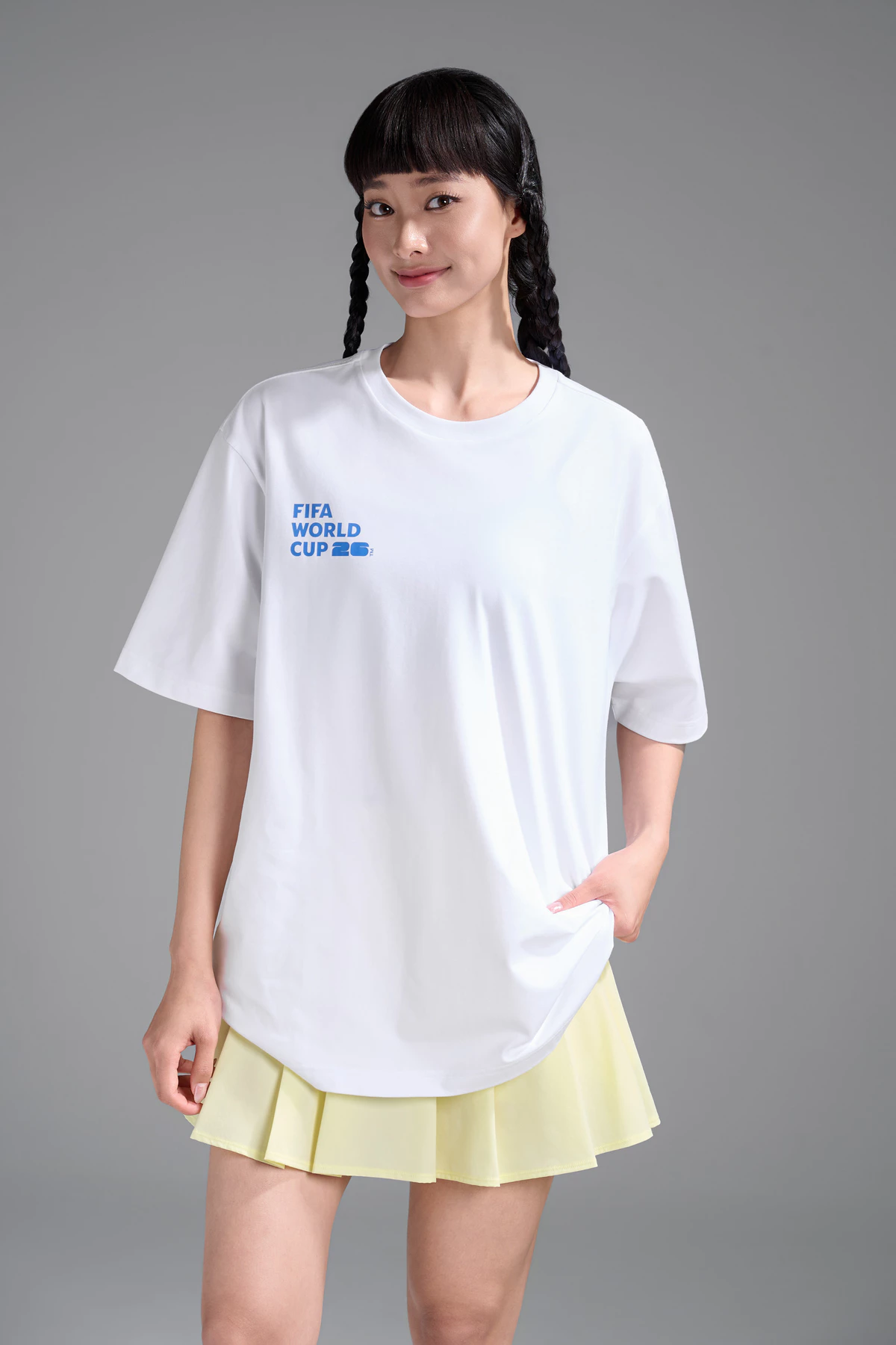 [VOUCHER 45%]Áo thun Tshirt nam nữ Relaxed Fit Cotton Compact World Cup Cyber 26