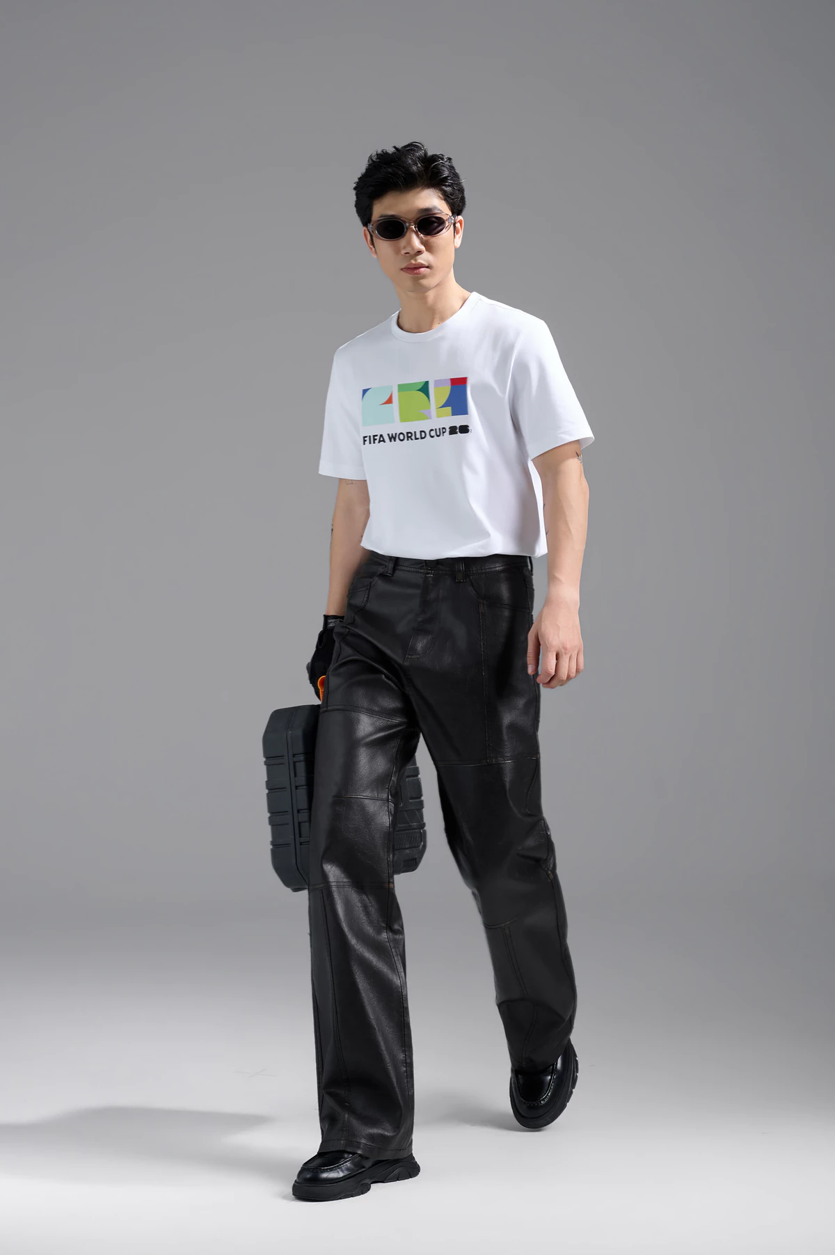 [VOUCHER 45%]Áo thun Tshirt nam nữ Cotton Compact World Cup Vibrant Era 26