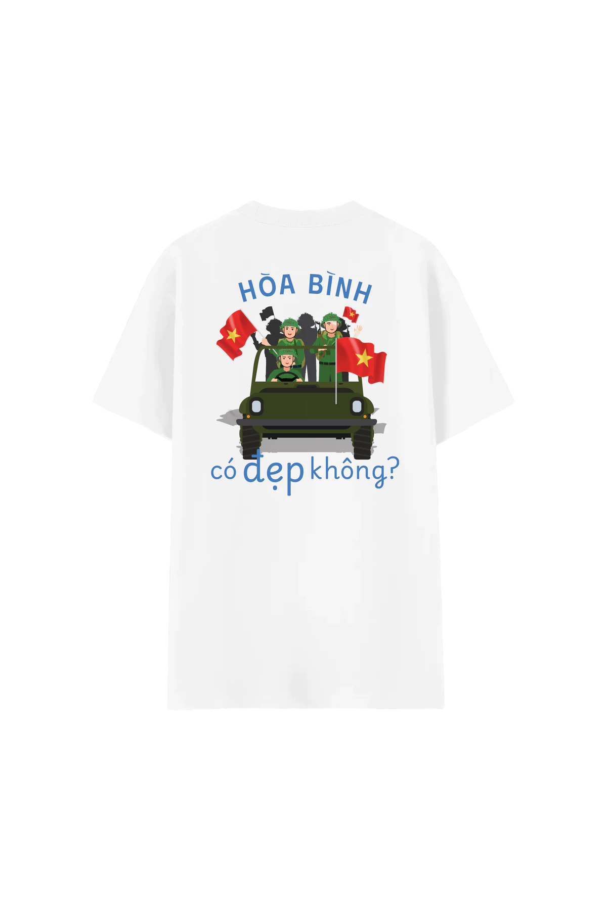 [MUA 2 GIẢM 5%][BST TỰ HÀO VIỆT NAM]Áo thun Cotton Compact in Hoà bình -  Coolmate