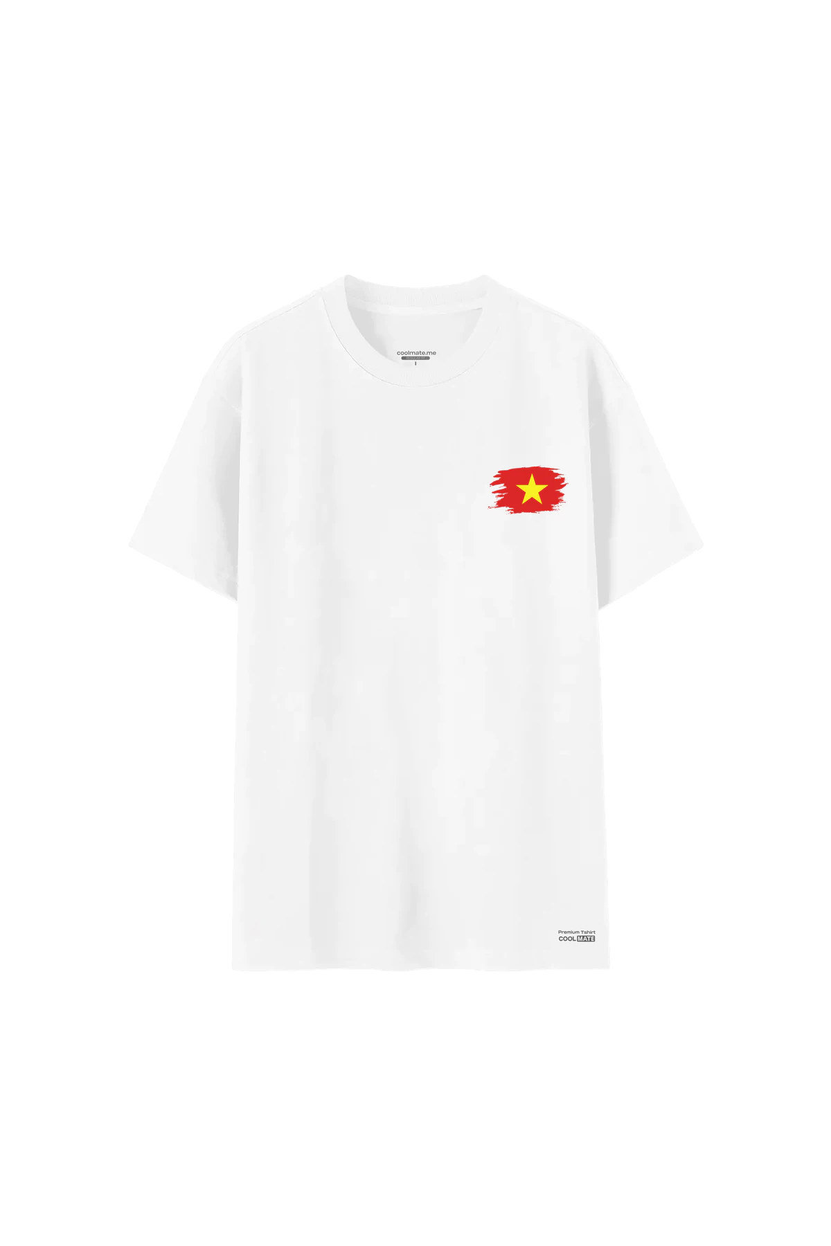 [MUA 2 GIẢM 5%][BST TỰ HÀO VIỆT NAM]Áo thun Cotton Compact in Cờ đỏ Việt Nam - Coolmate