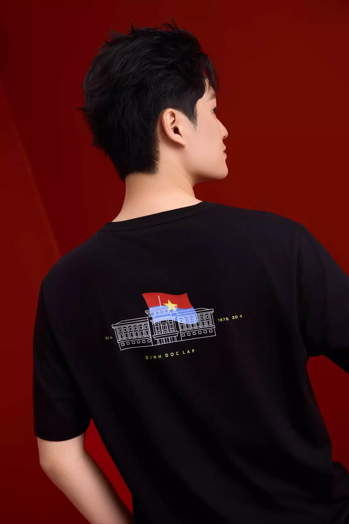 Áo Thun Việt Nam 5S FASHION Unisex Chất Cotton Mềm Mát, Thiết Kế Trẻ Trung U0ATS26050