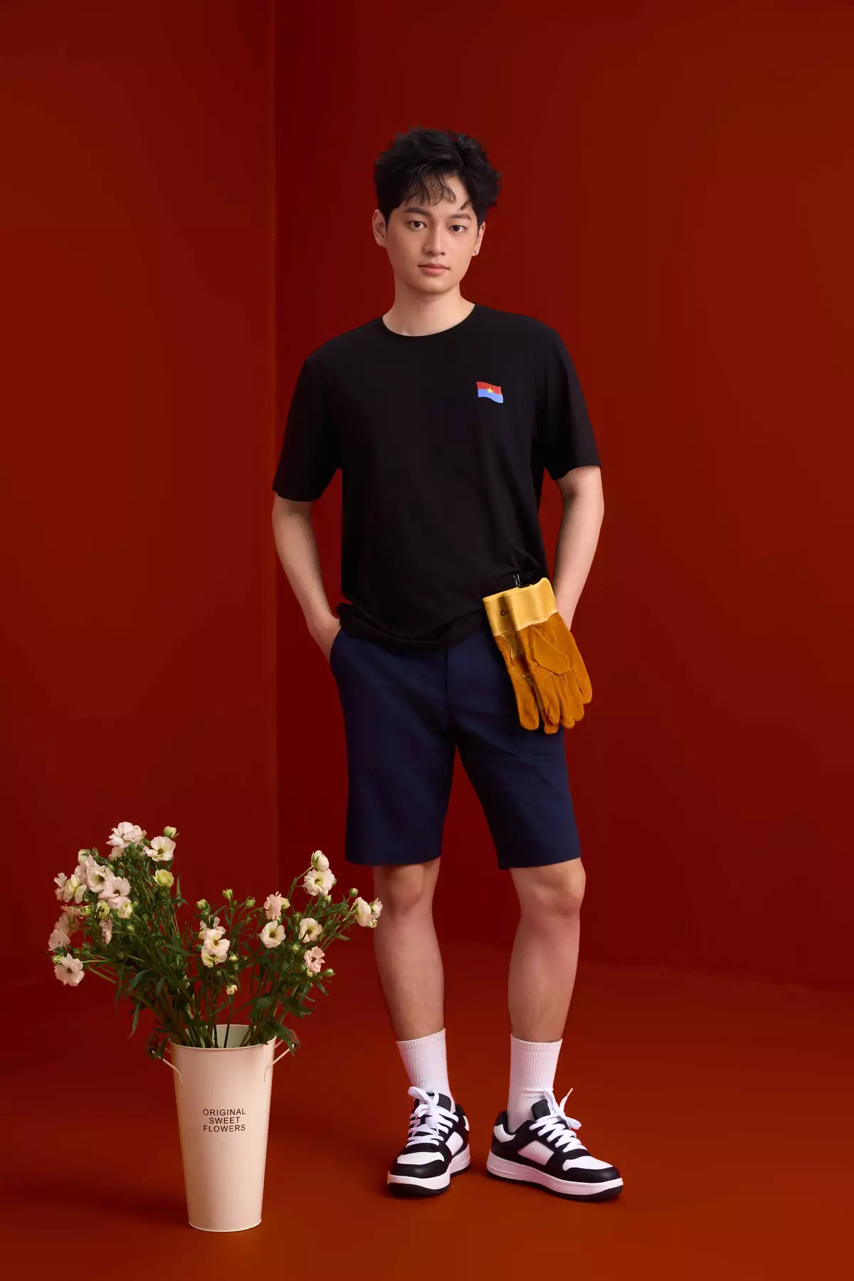 Áo Thun Việt Nam 5S FASHION Unisex Chất Cotton Mềm Mát, Thiết Kế Trẻ Trung U0ATS26050