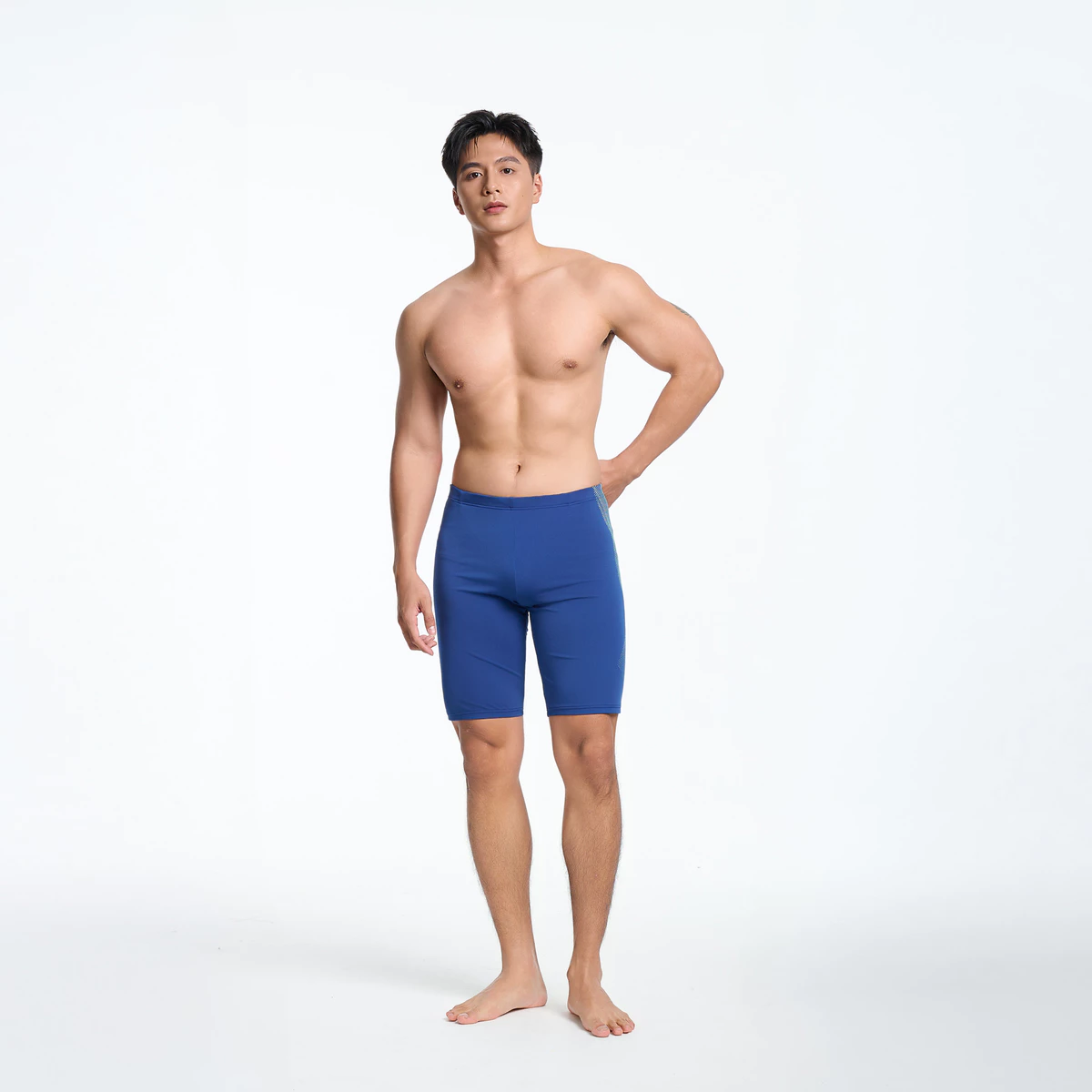 Quần Bơi PREMIUM nam Swimming jammer Graphic Coolmate chống bám nước bền màu, chống UV, đồ đi biển
