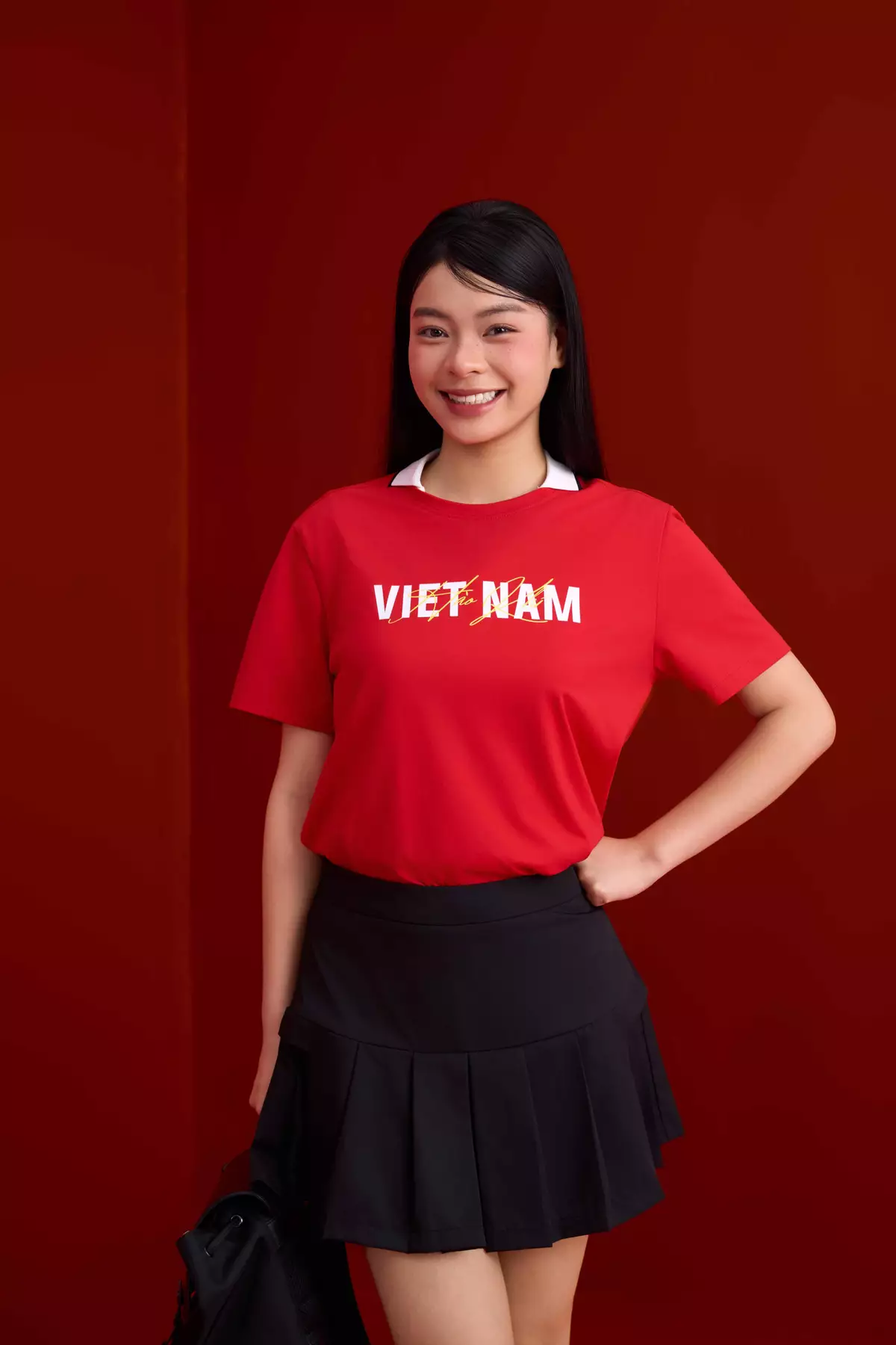 Áo Thun Unisex 5S FASHION Cotton Co Giãn, Phom Casual Năng Động, Tự Hào Việt Nam U0ATS26051