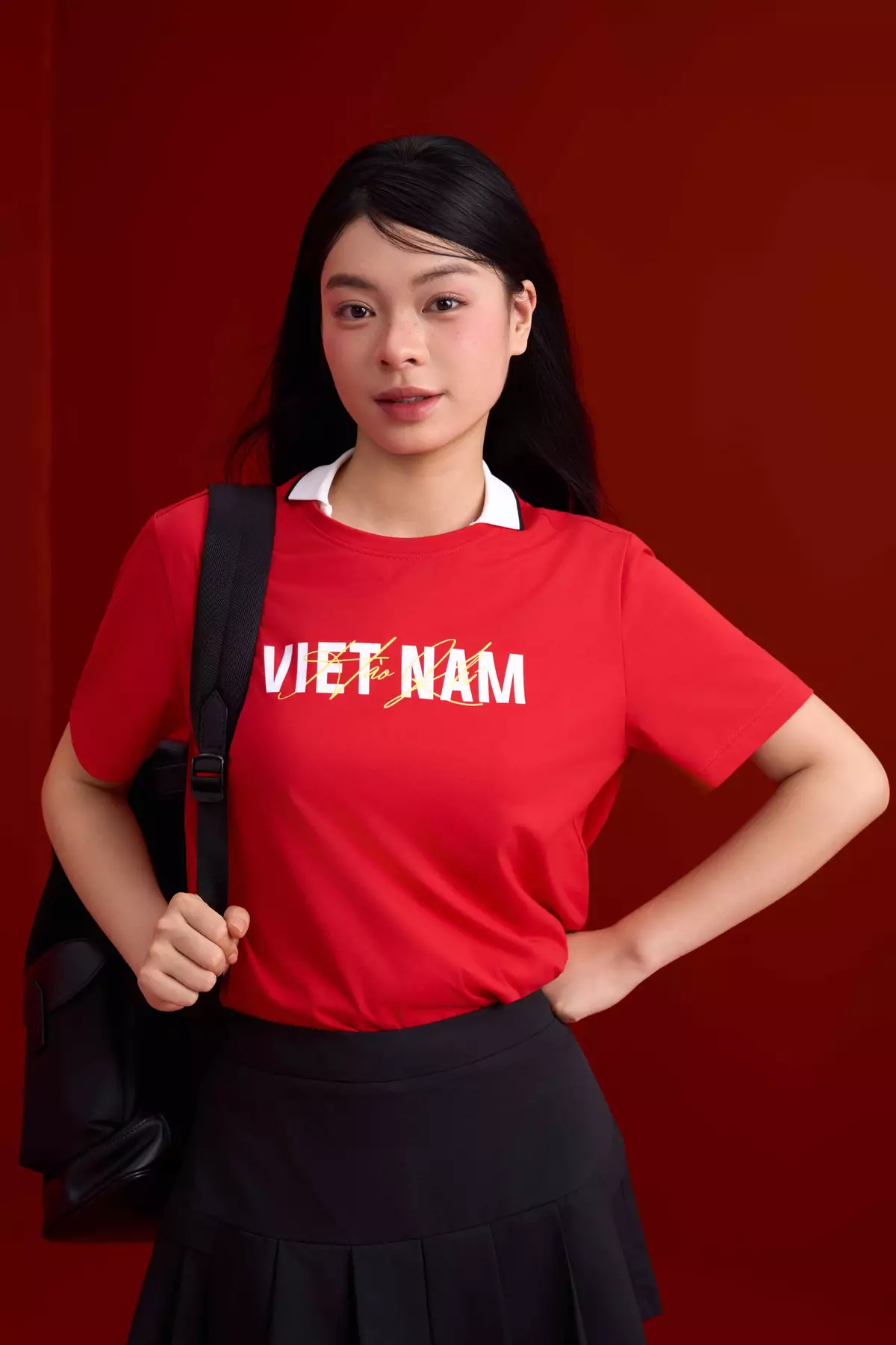 Áo Thun Unisex 5S FASHION Cotton Co Giãn, Phom Casual Năng Động, Tự Hào Việt Nam U0ATS26051