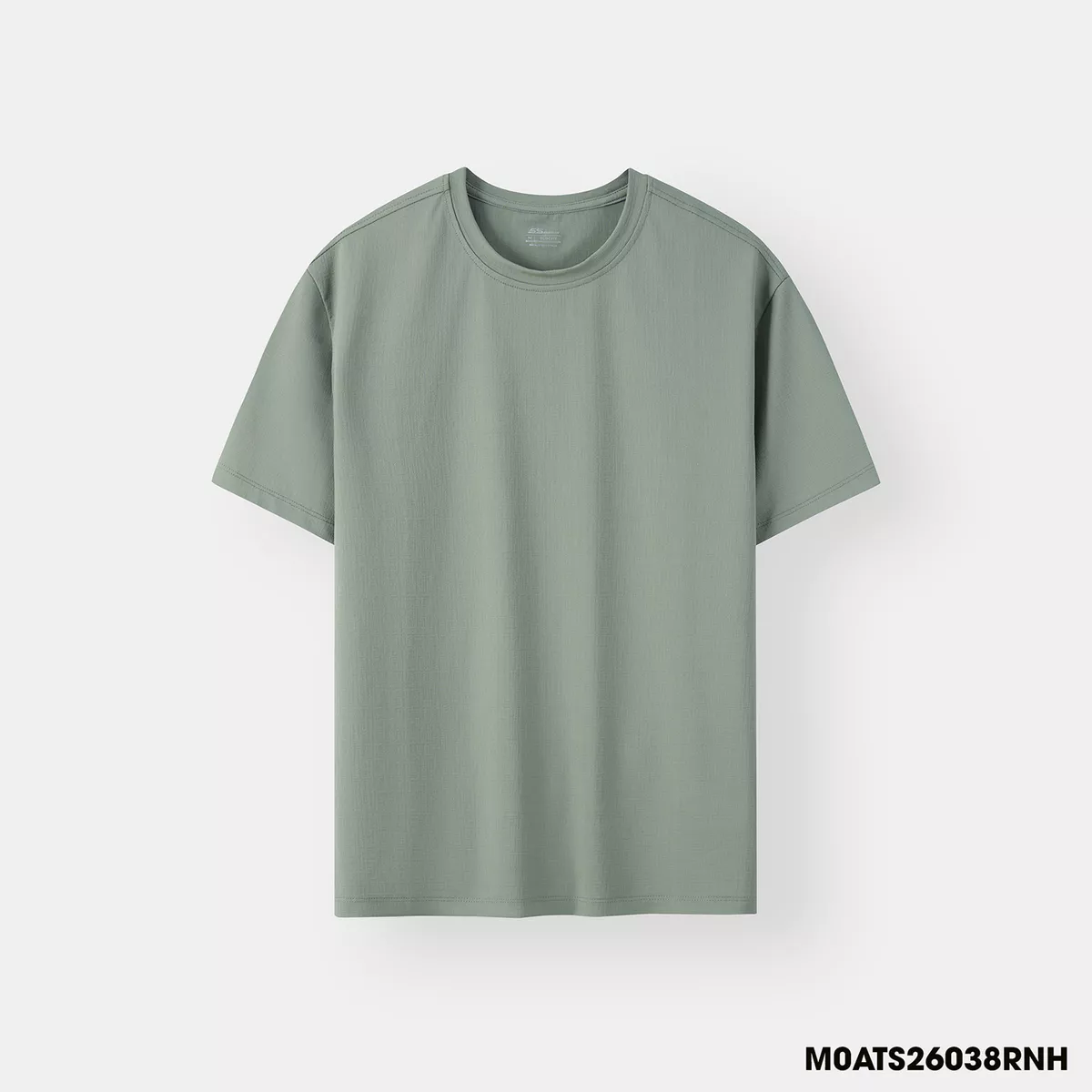Áo Thun Nam Ngắn Tay 5S FASHION Trơn Basic Vải Hiệu Ứng Cao Cấp Phom Slimfit M0ATS26038